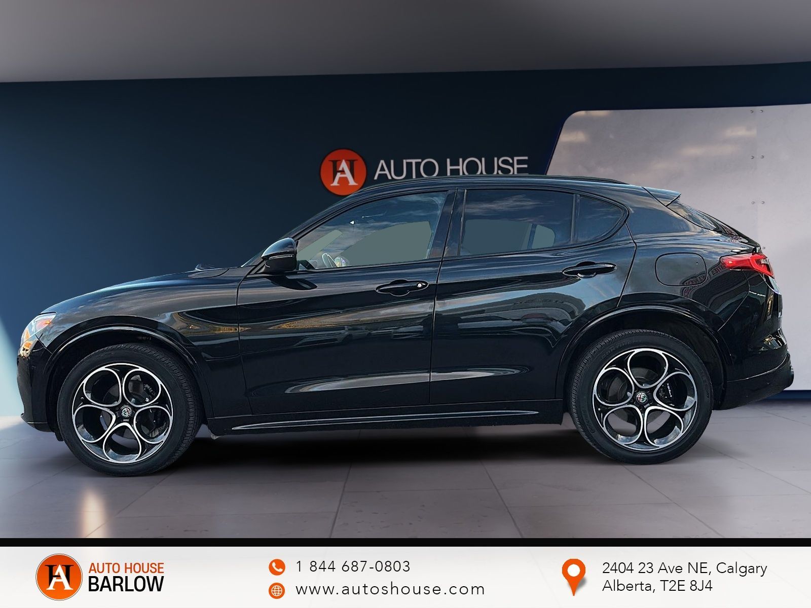 Photo 2021 Alfa Romeo Stelvio Ti Sport Leather AWD #5