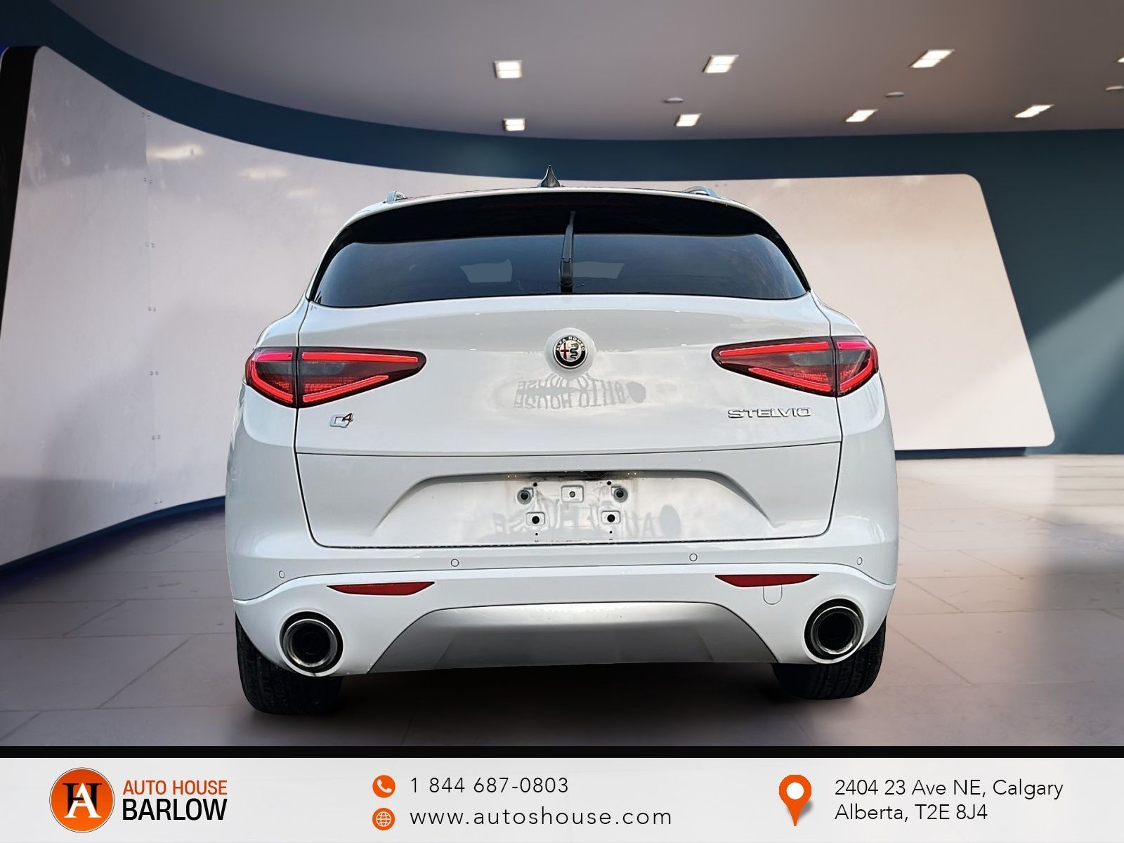Photo 2021 Alfa Romeo Stelvio Ti LEATHER SEATS AWD #5