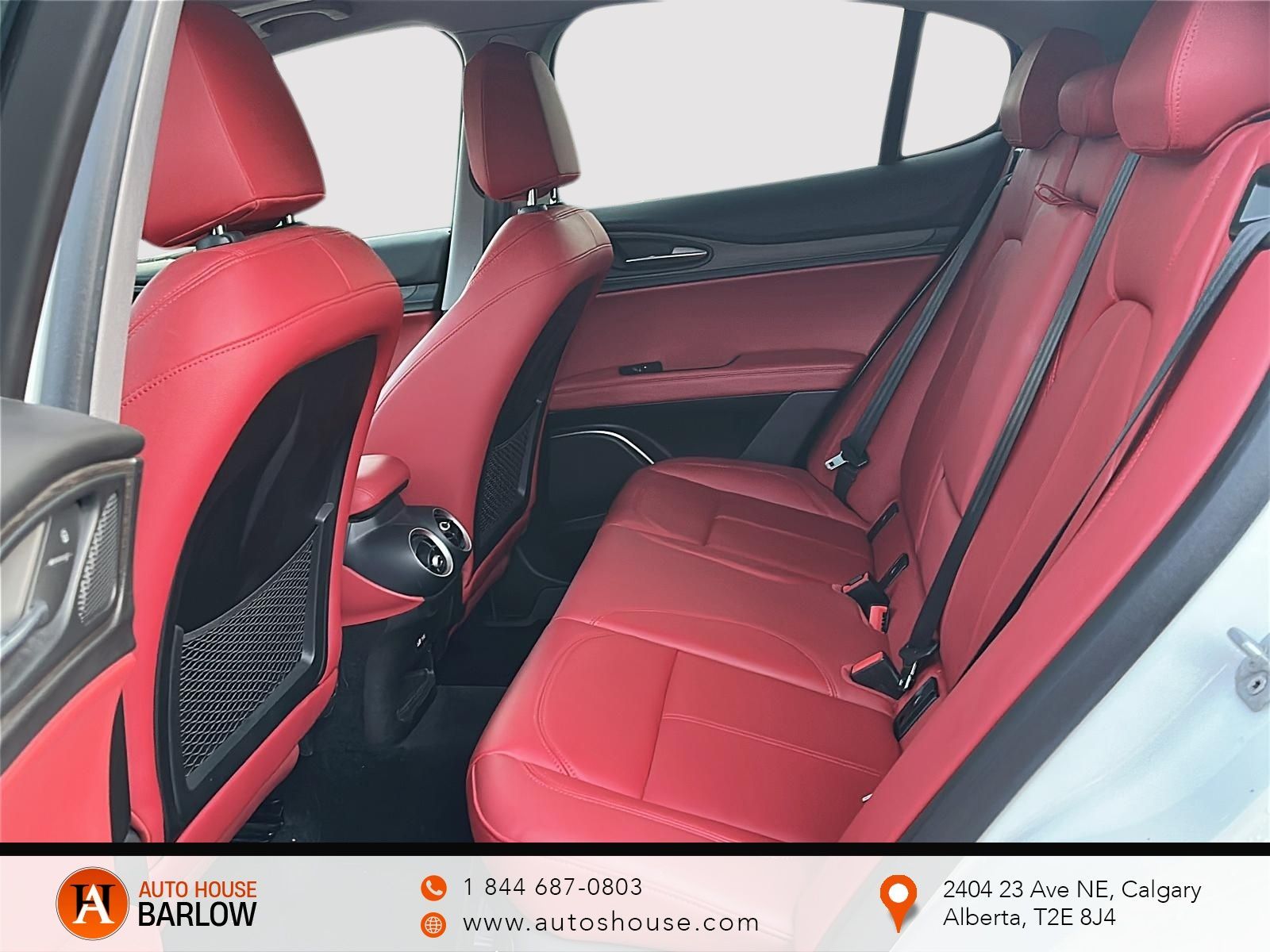 Photo 2021 Alfa Romeo Stelvio Ti LEATHER SEATS AWD #7