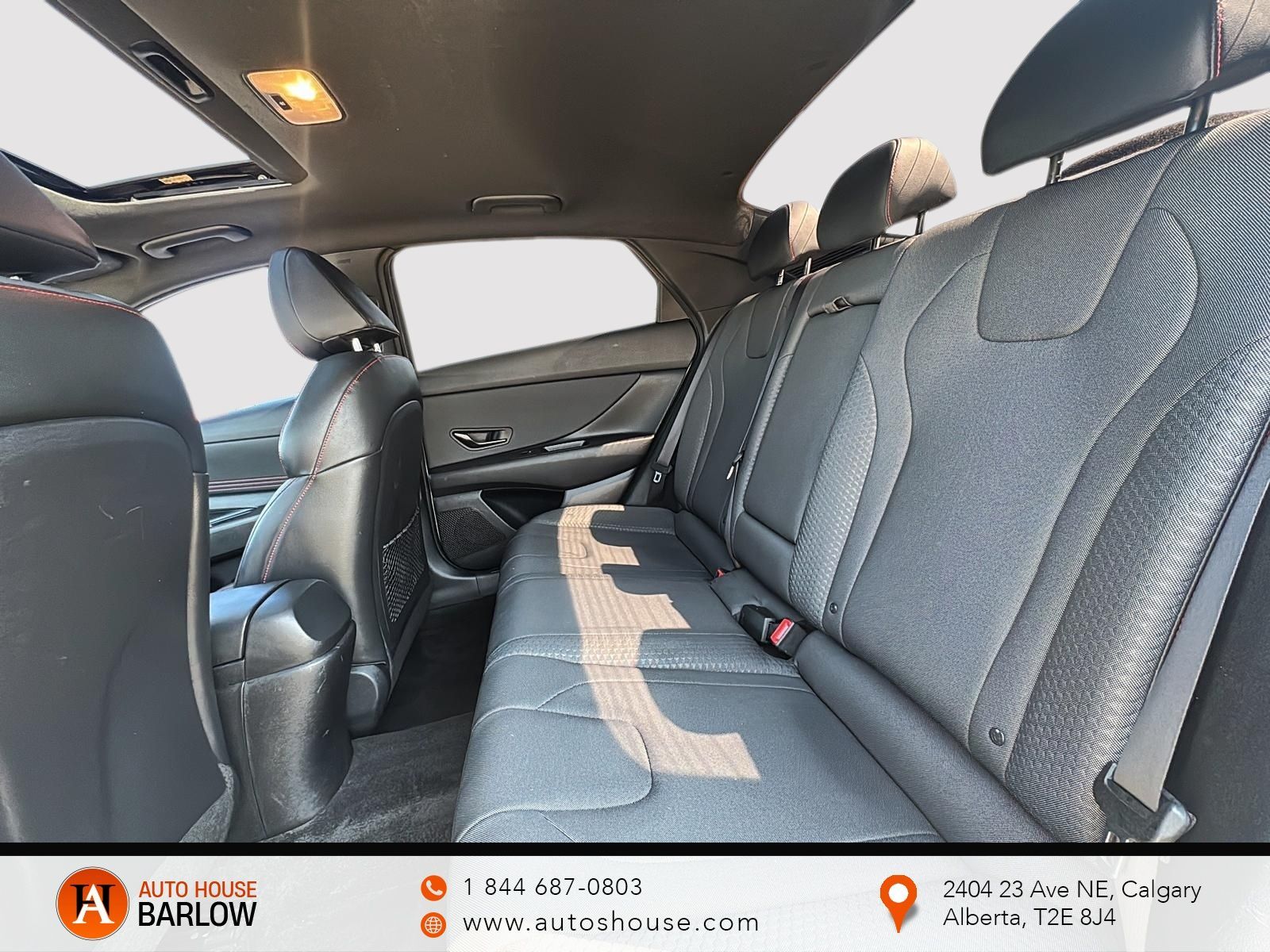 Photo 2022 Hyundai Elantra N Line LEATHER SEATS #7