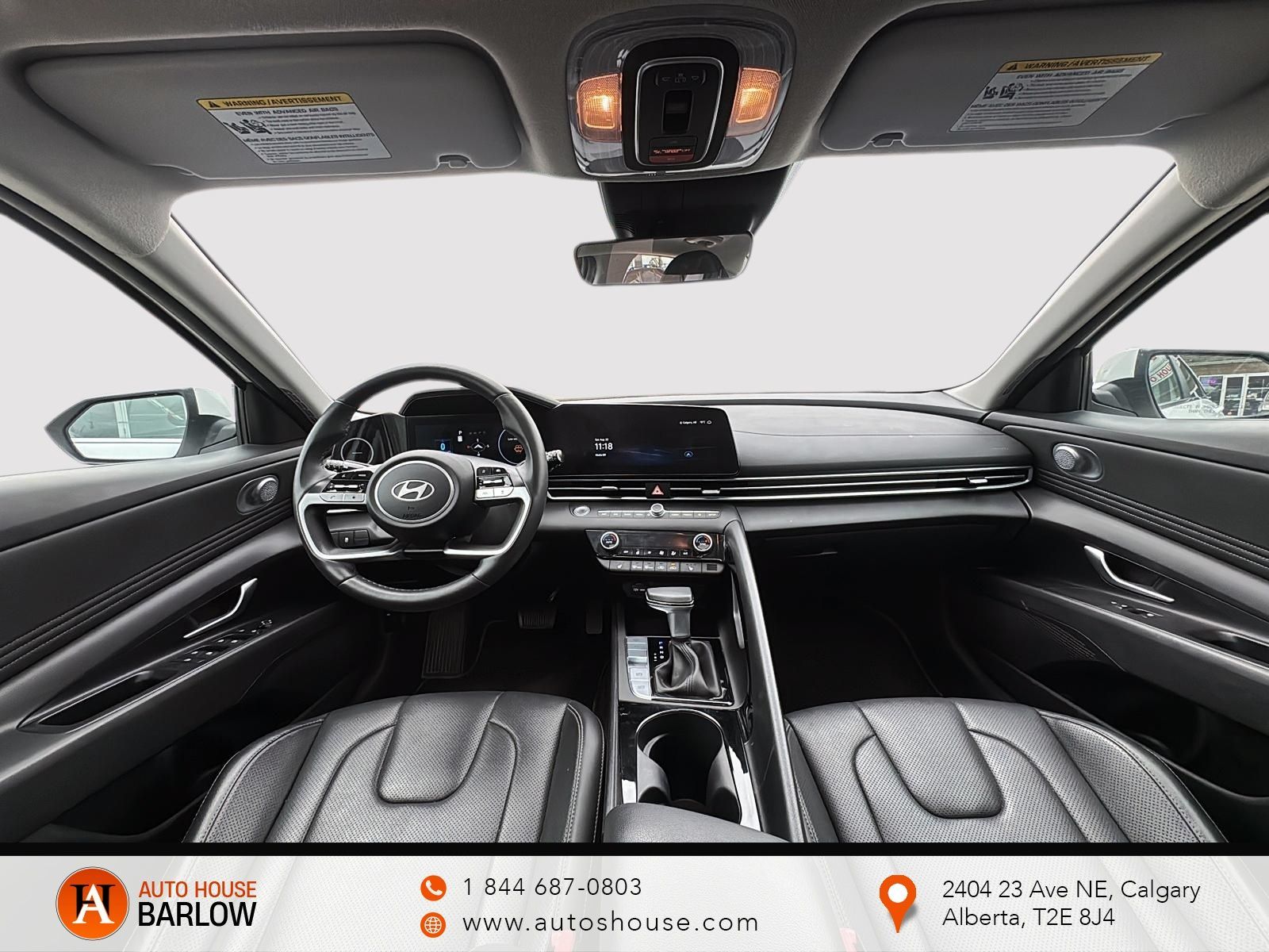 Photo 2025 Hyundai Elantra Luxury LEATHER SEATS #8