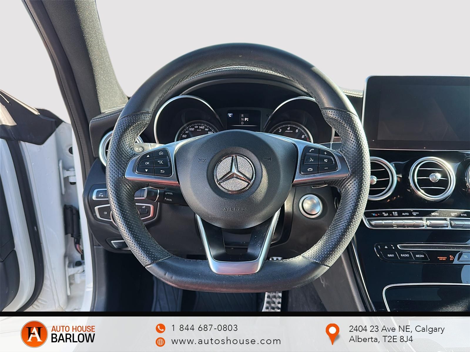 Photo 2017 Mercedes-Benz C-Class C 300 4MATIC LEATHER SEATS #8