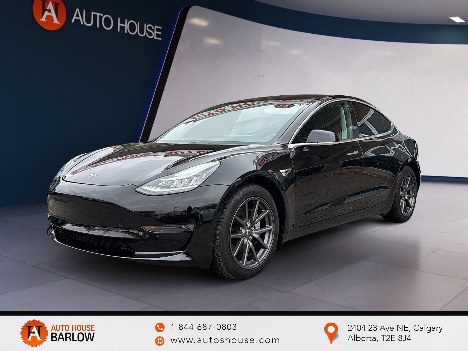 Photo 2018 Tesla Model 3 Long Range Dual Motor AWD Leather Seats #1