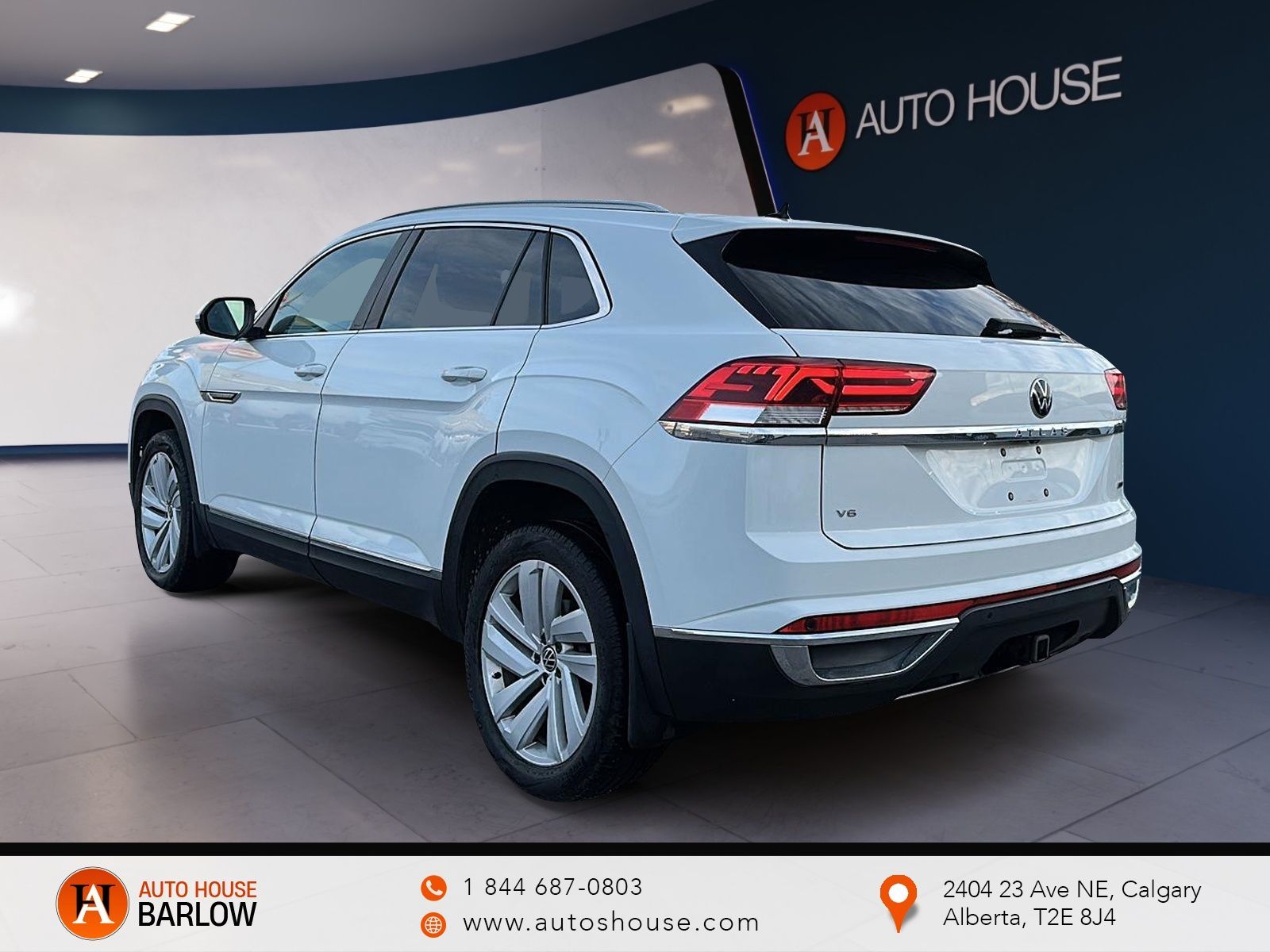 Photo 2021 Volkswagen Atlas Cross Sport SEL LEATHER SEATS AWD #4