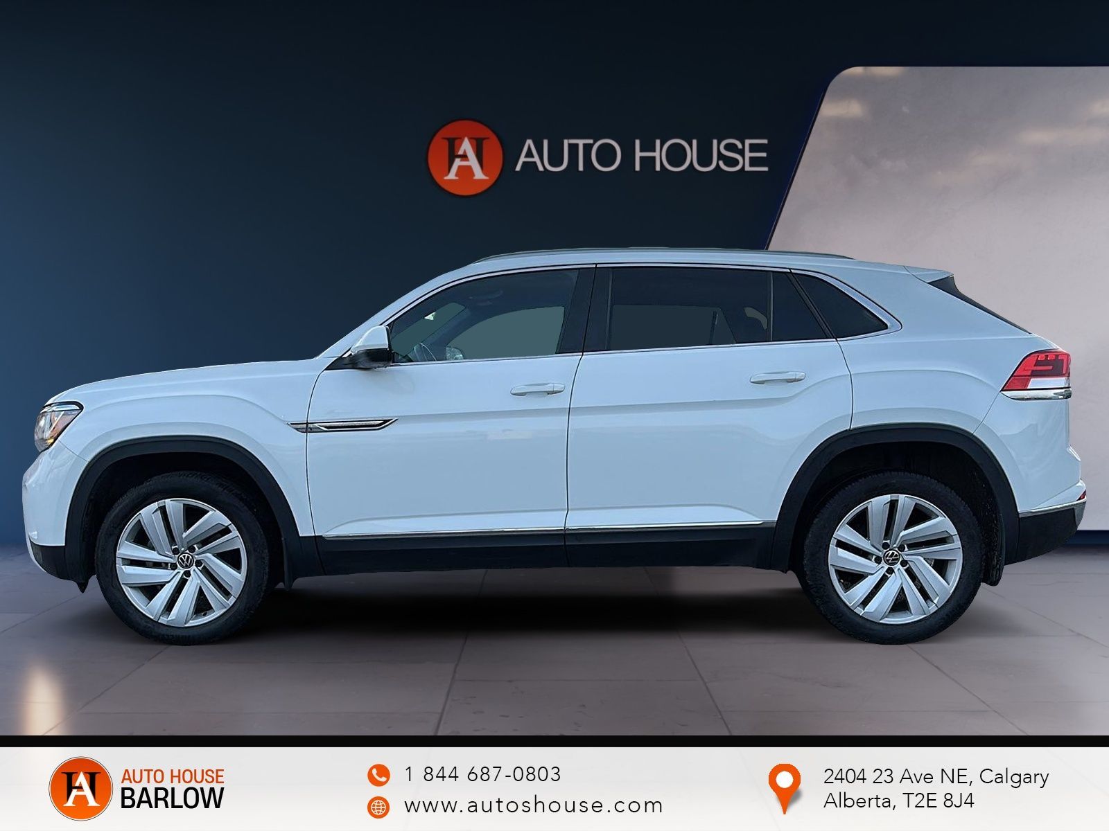 Photo 2021 Volkswagen Atlas Cross Sport SEL LEATHER SEATS AWD #3