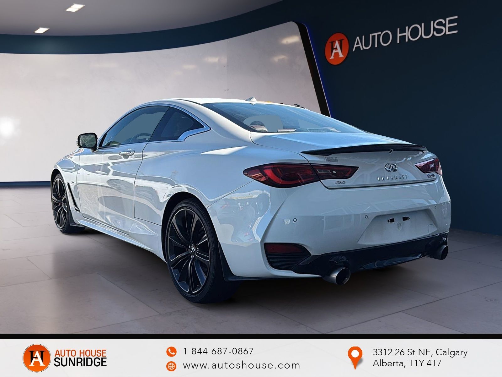 Photo 2022 Infiniti Q60 RED SPORT I-LINE AWD LEATHER SEATS #4