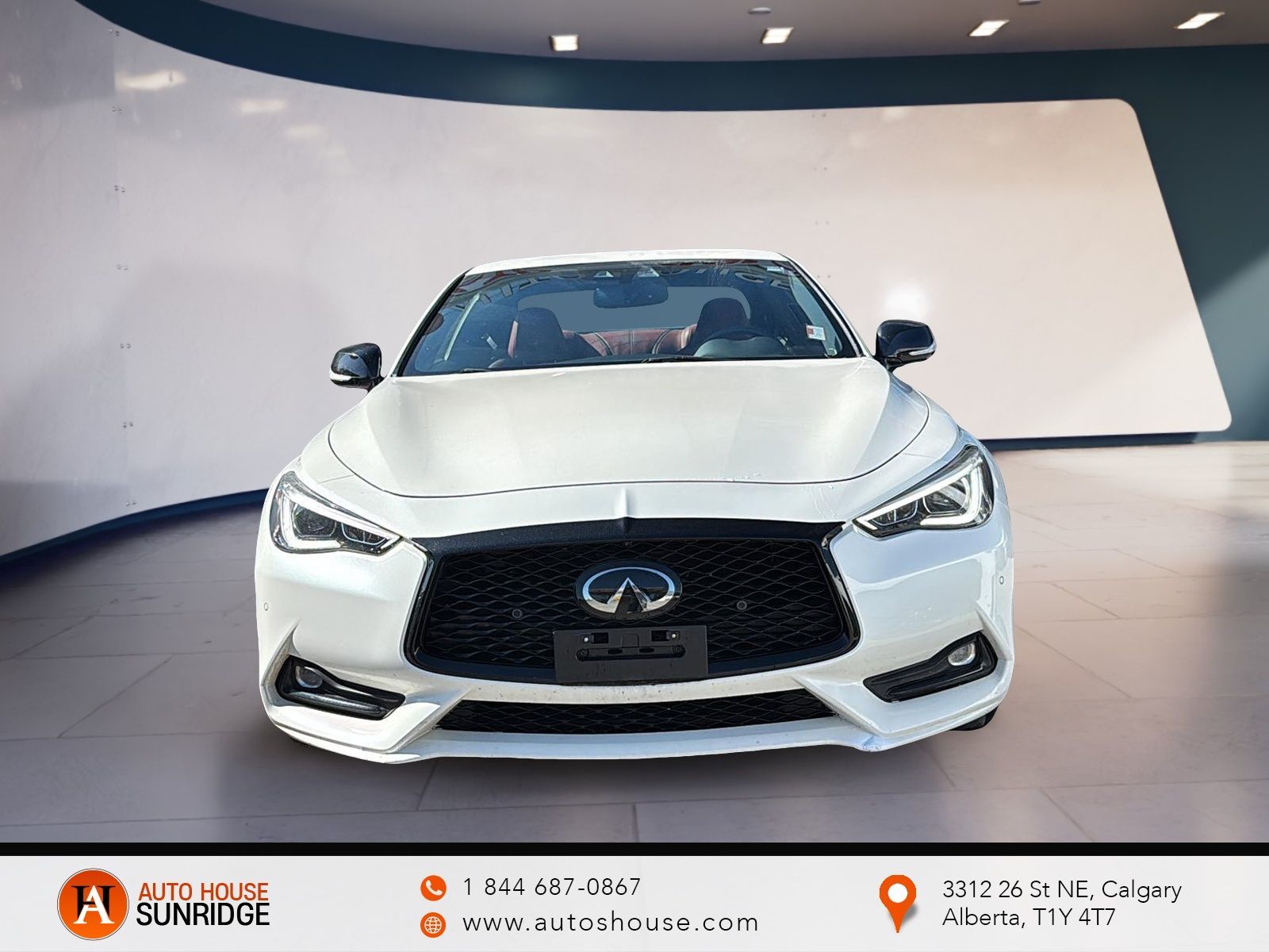 Photo 2022 Infiniti Q60 RED SPORT I-LINE AWD LEATHER SEATS #2