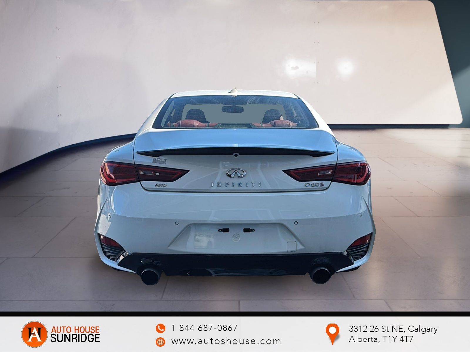 Photo 2022 Infiniti Q60 RED SPORT I-LINE AWD LEATHER SEATS #3