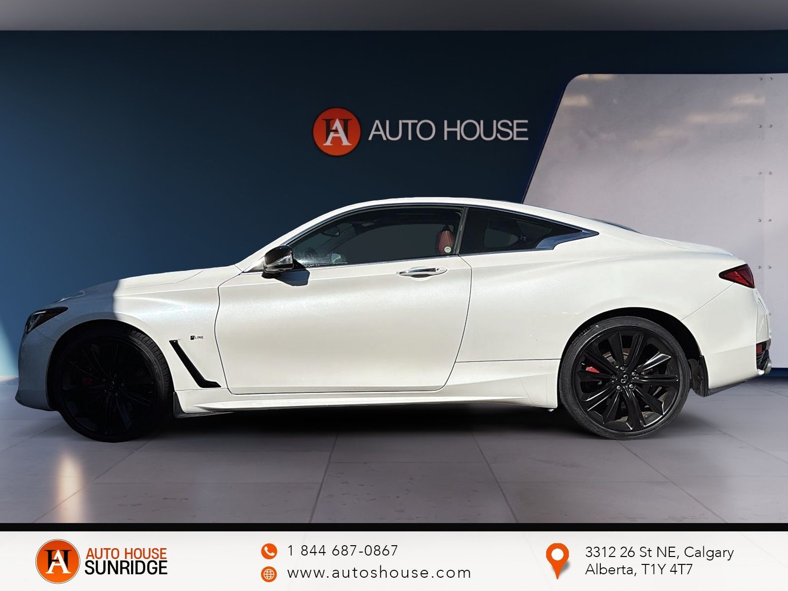 Photo 2022 Infiniti Q60 RED SPORT I-LINE AWD LEATHER SEATS #5