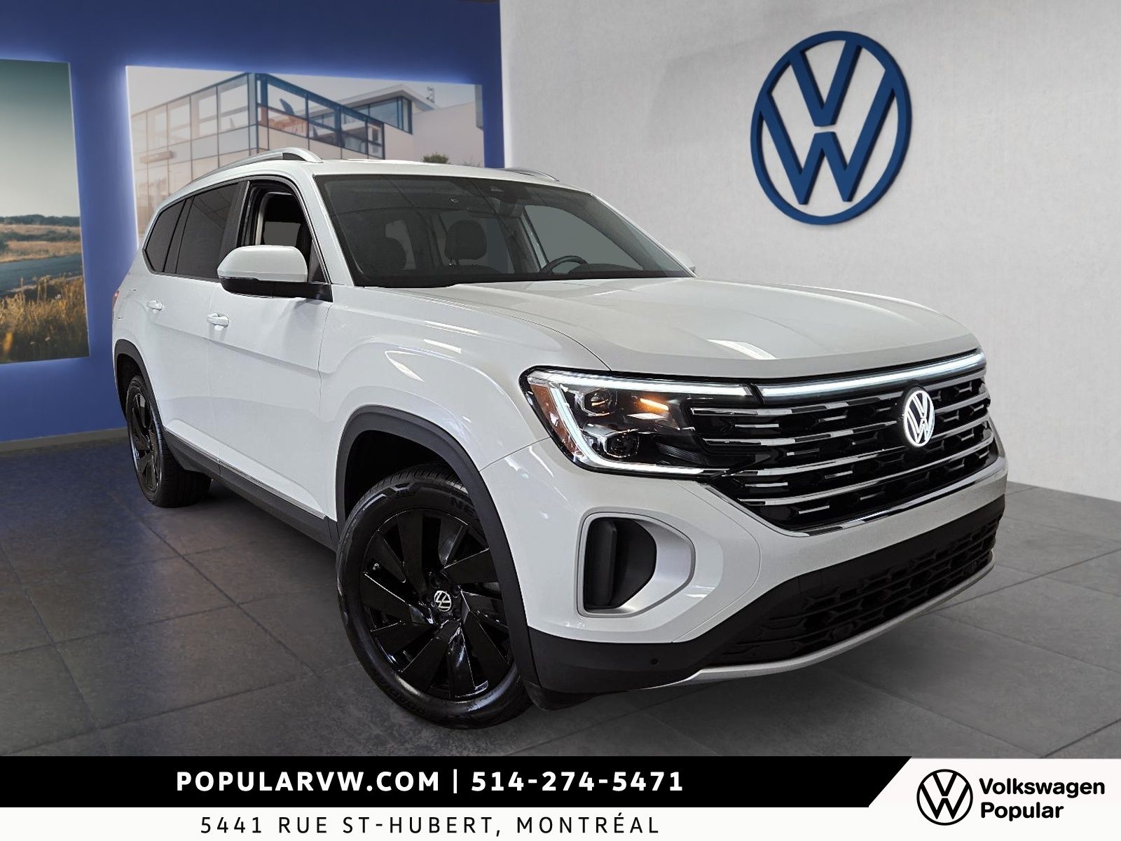 Volkswagen Atlas Highline 2024 7 Passagers + Système Audio Harman Kardon®