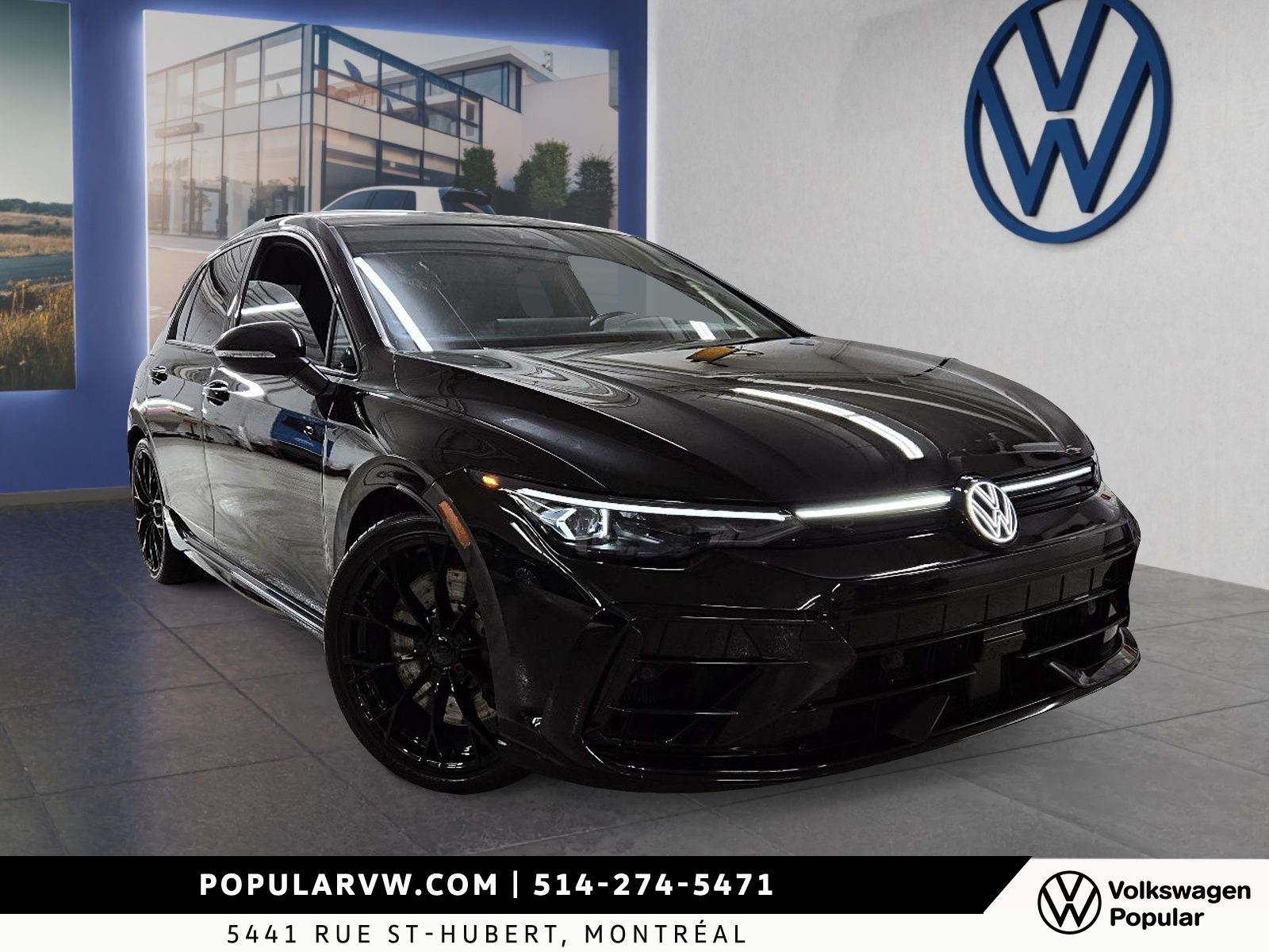 Photo Volkswagen Golf R Black Edition 2025 #1