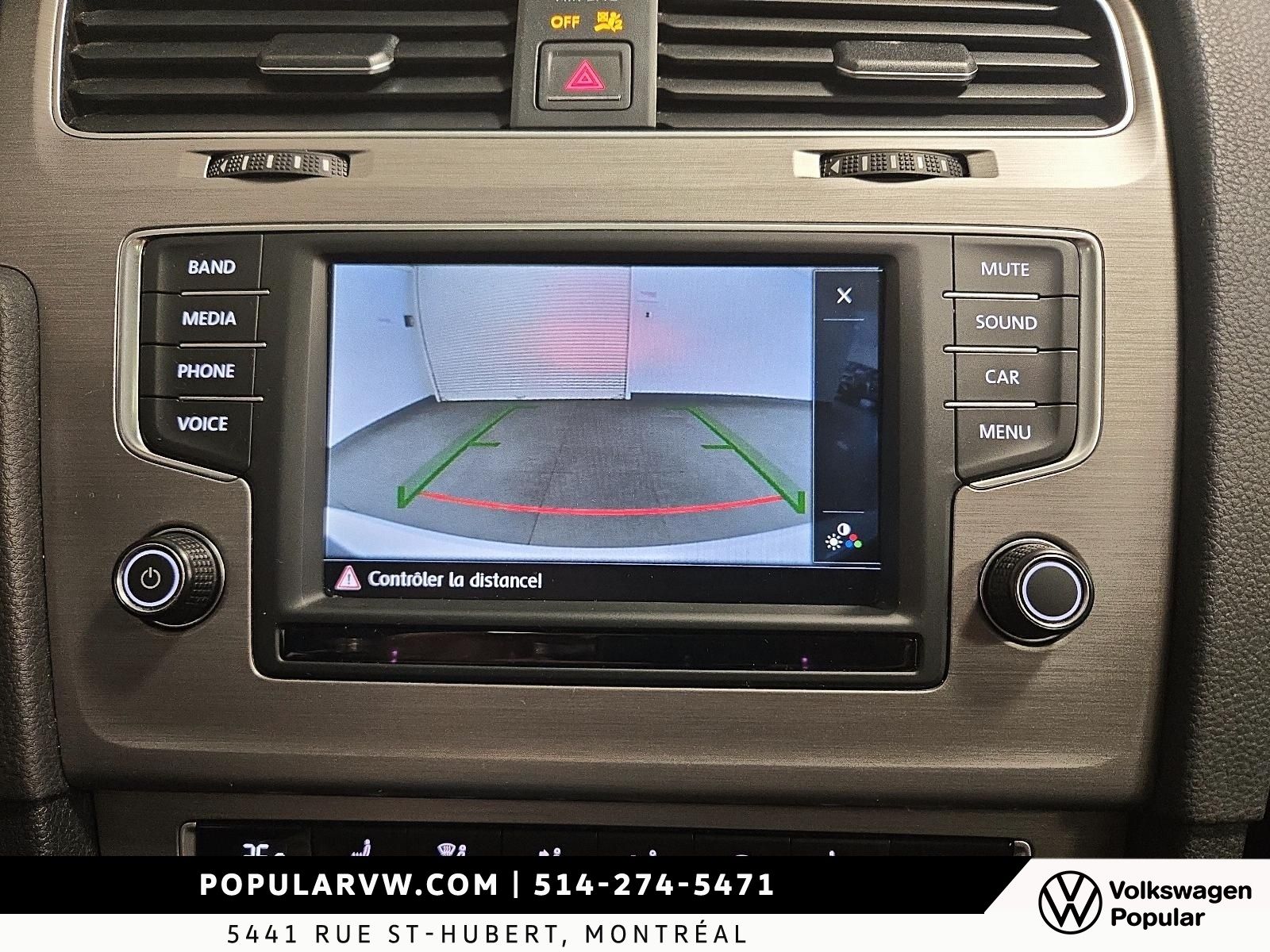 2017 Volkswagen Golf Comfortline Low Kilometer & Sunroof!