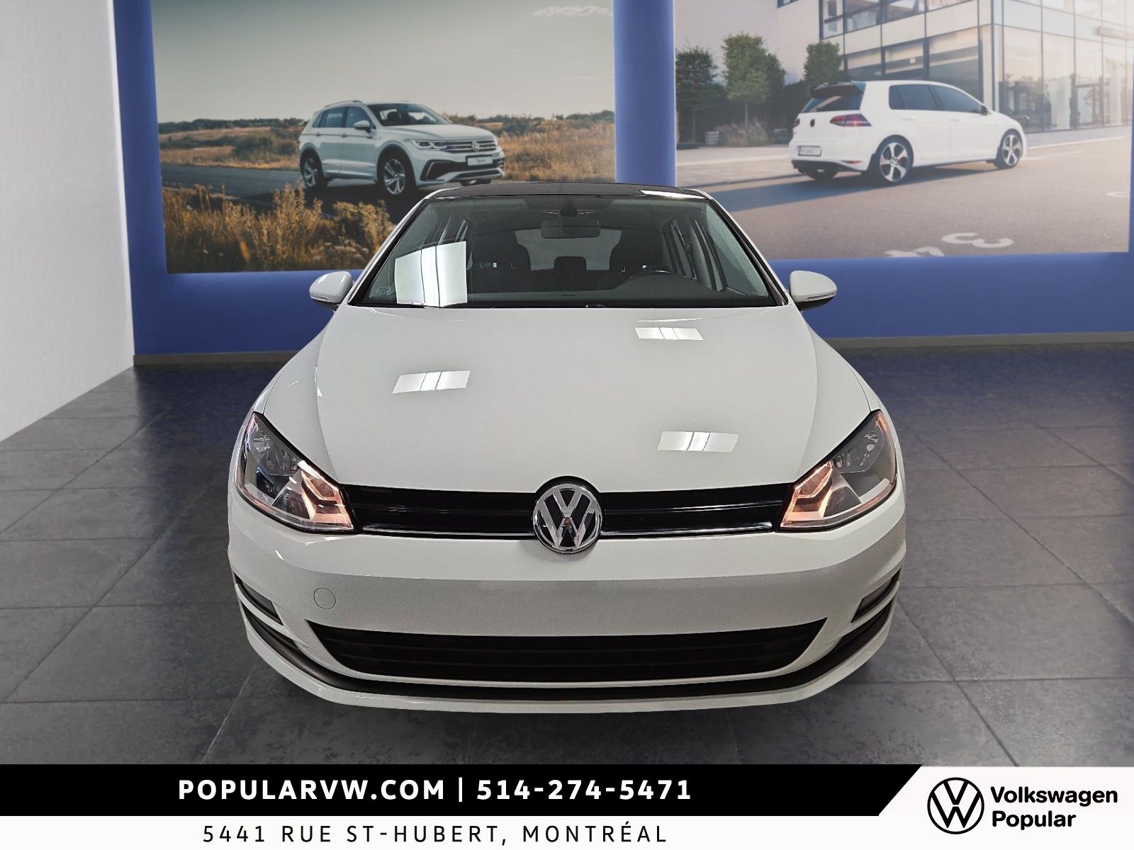 2017 Volkswagen Golf Comfortline Low Kilometer & Sunroof!