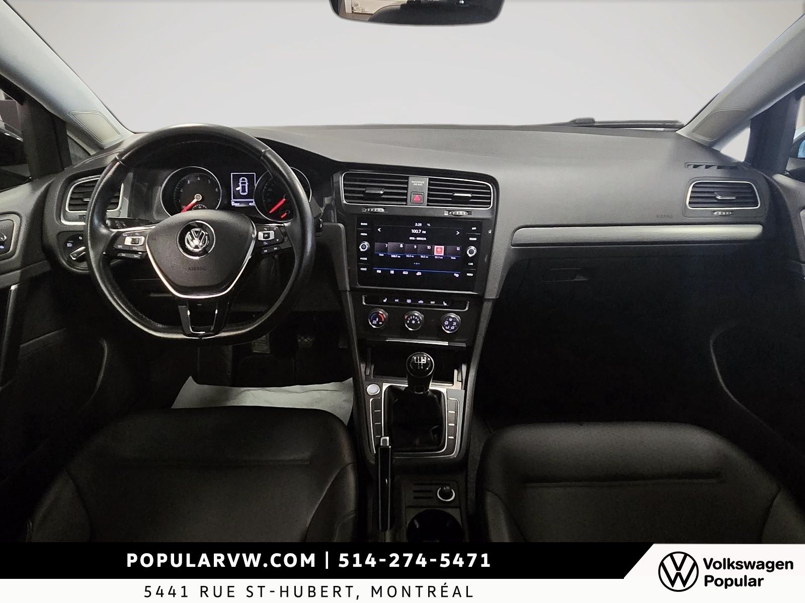 Volkswagen Golf Comfortline 2018 Toit Ouvrant & App-connect!
