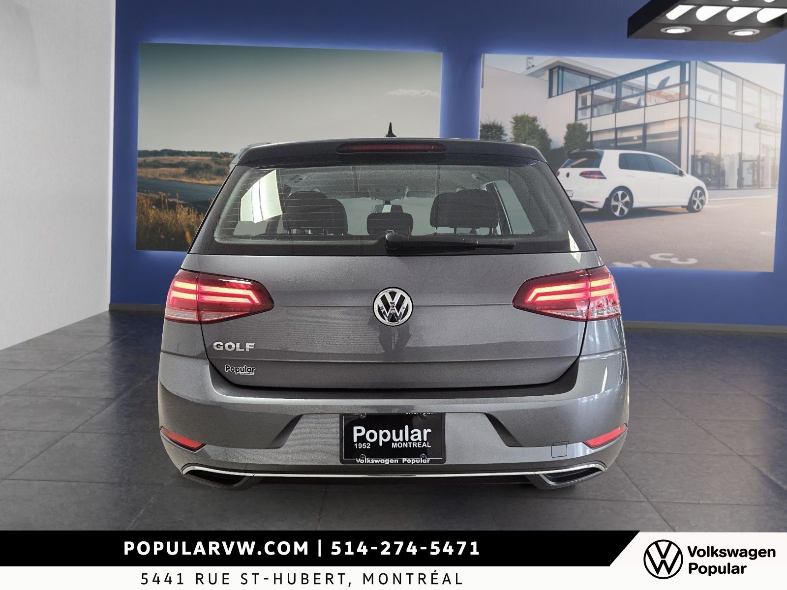 Volkswagen Golf Comfortline 2021 Bas Kilometrage + Navigation!