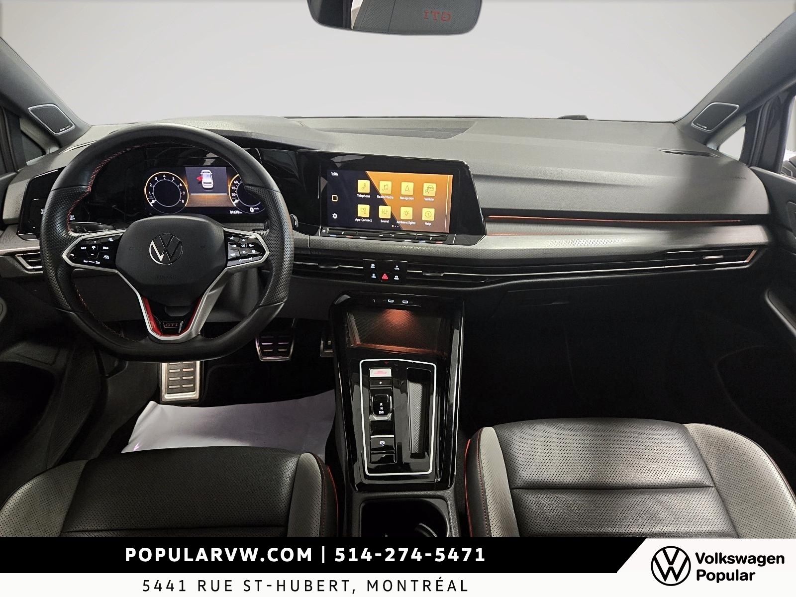 Volkswagen GTI Performance 2023 Toit Ouvrant & Système Audio Harman Kardon®!