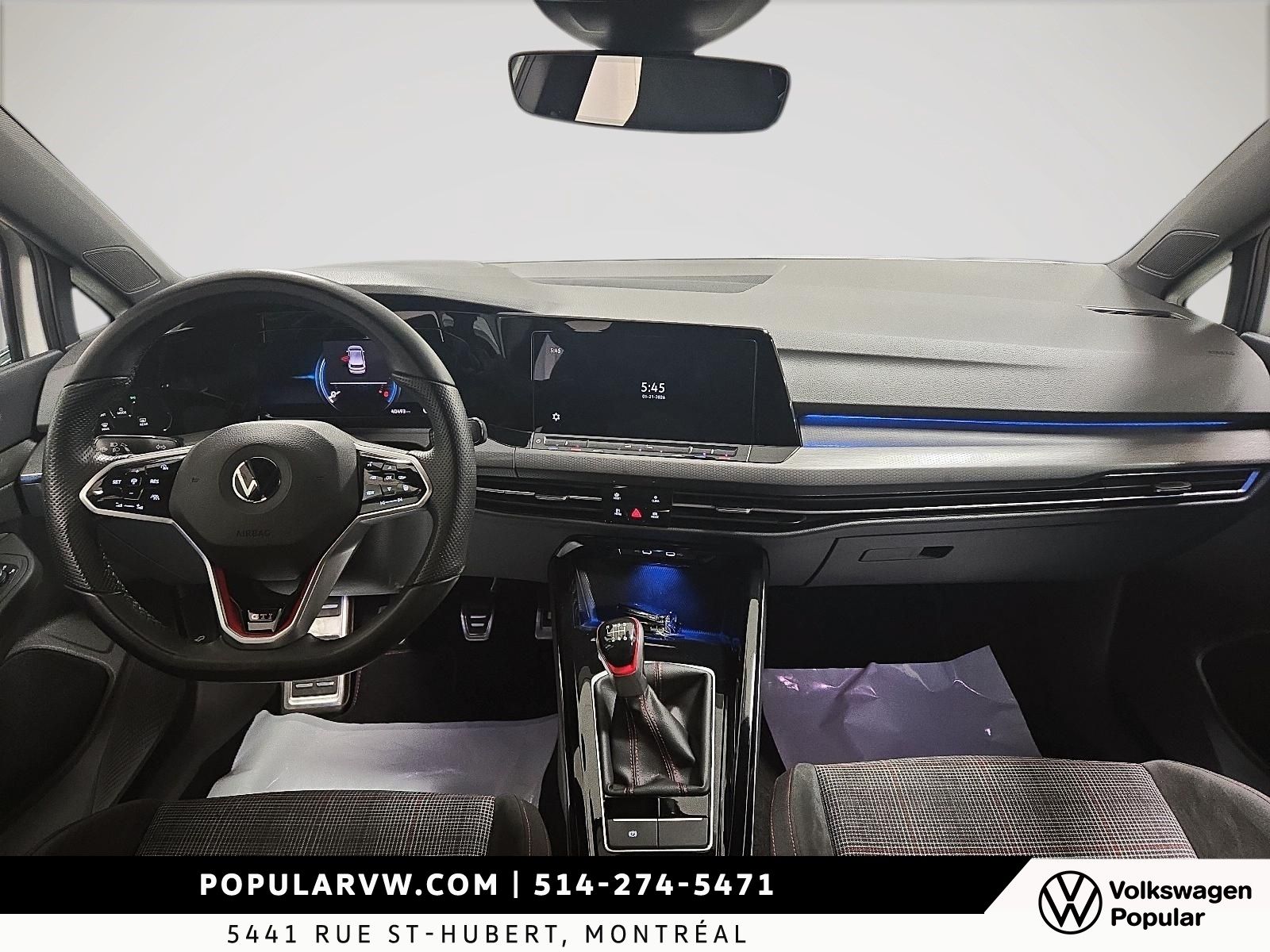 Volkswagen GTI Autobahn 2023 Transmission Manuelle 241Ch!