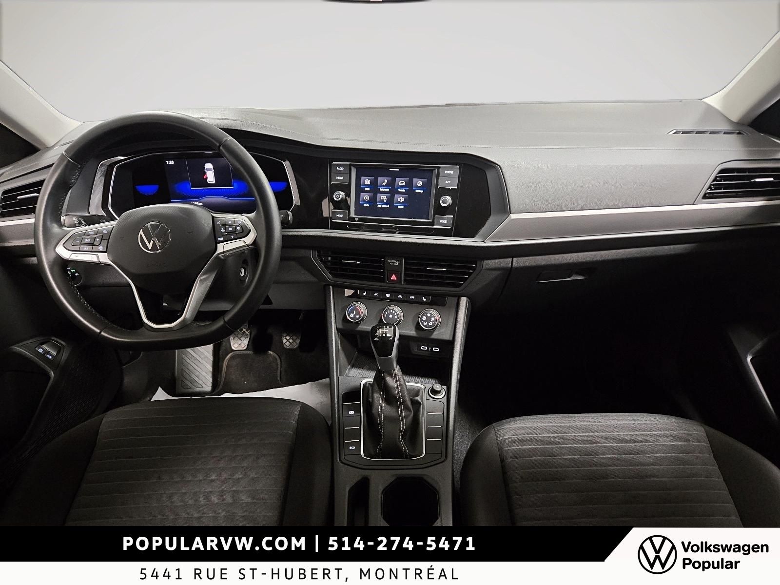 Volkswagen Jetta Trendline 2023 Volant Chauffant et App-Connect!