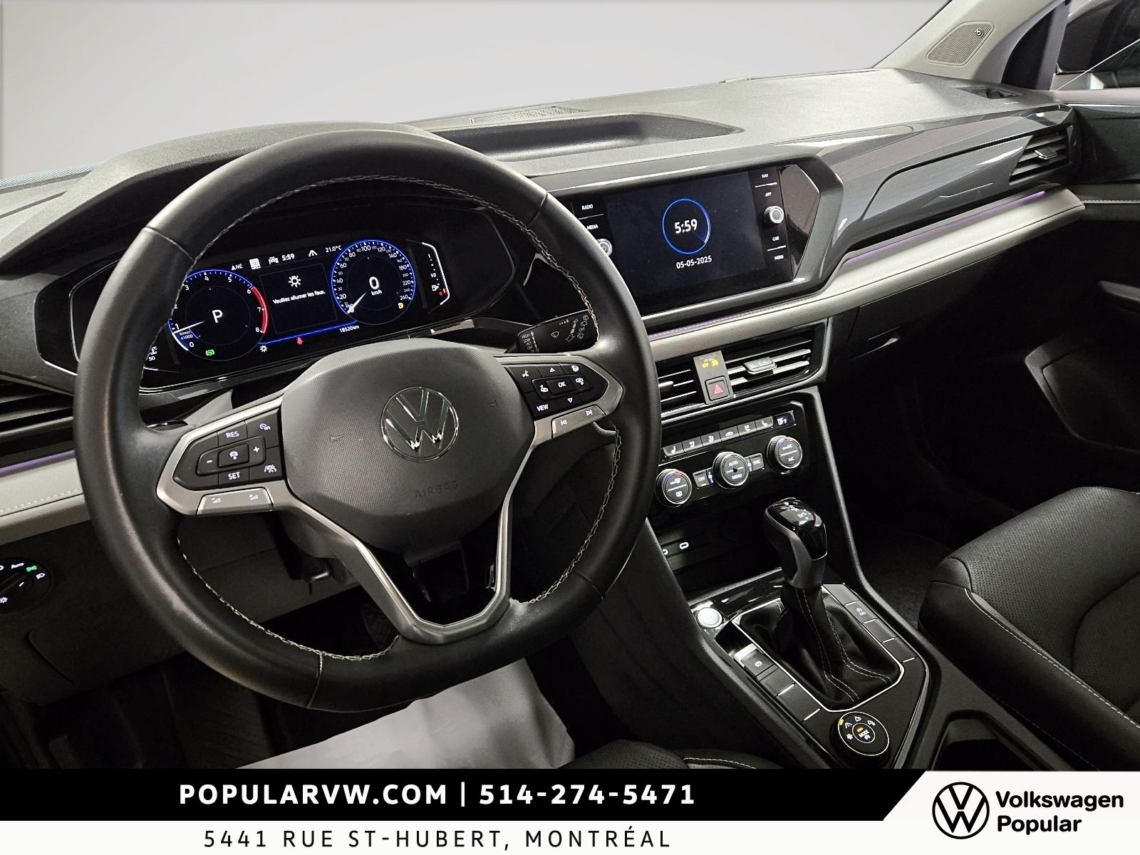 2022 Volkswagen Taos Highline Low Kilometer + Remote Starter!