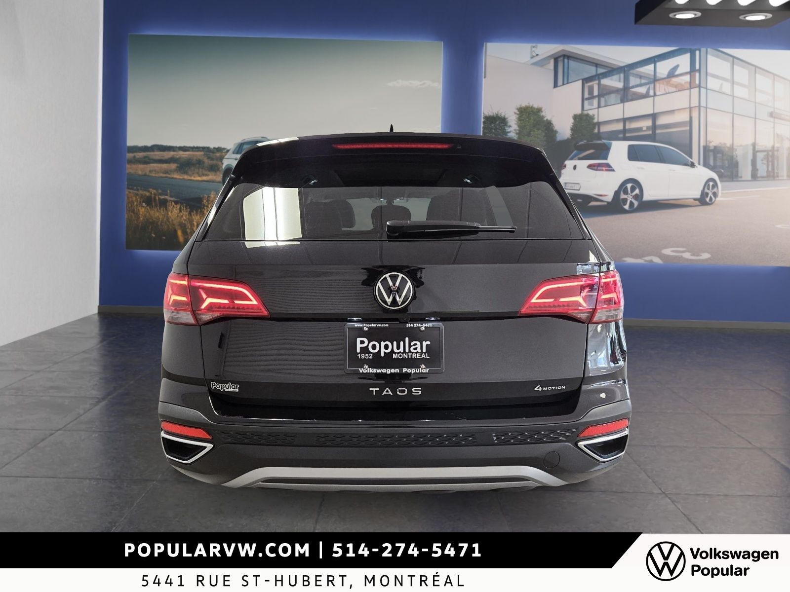 2022 Volkswagen Taos Comfortline 4Motion Panoramic Sunroof + 18