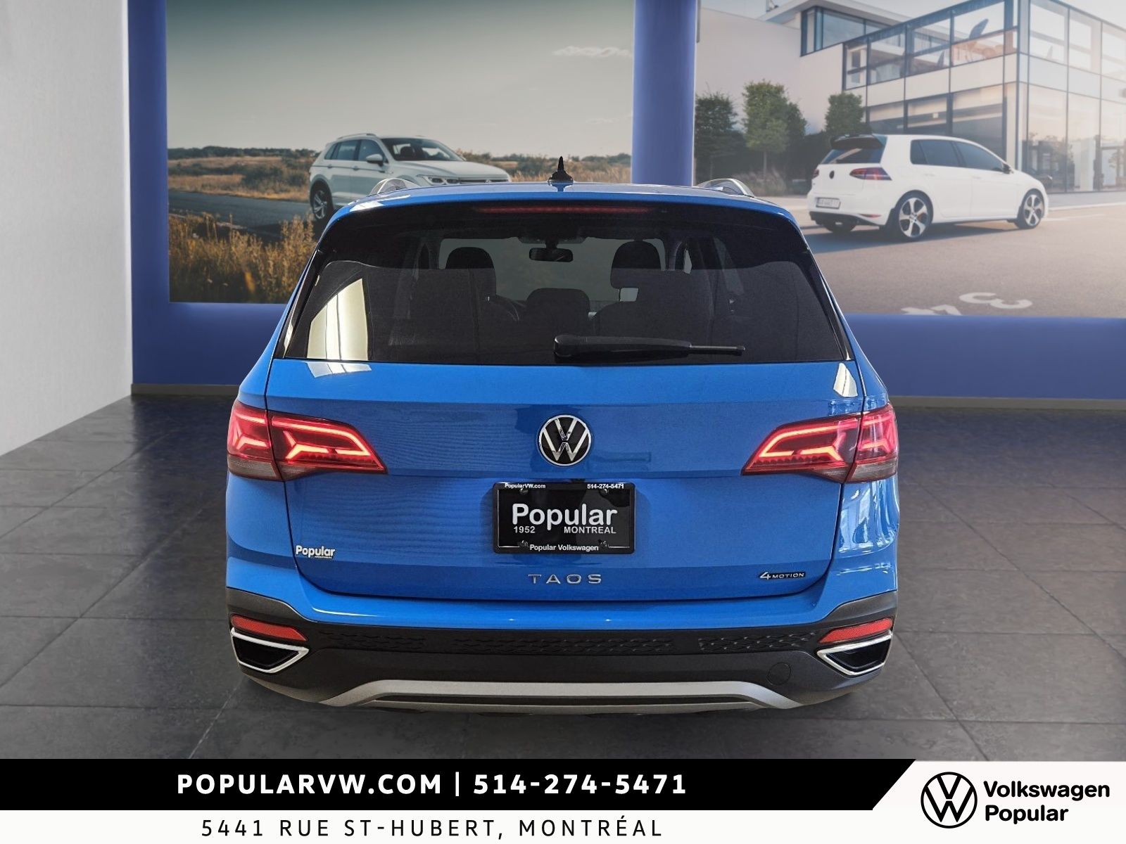 Volkswagen Taos Comfortline 4Motion 2022 Toit Panoramique & Jantes 18