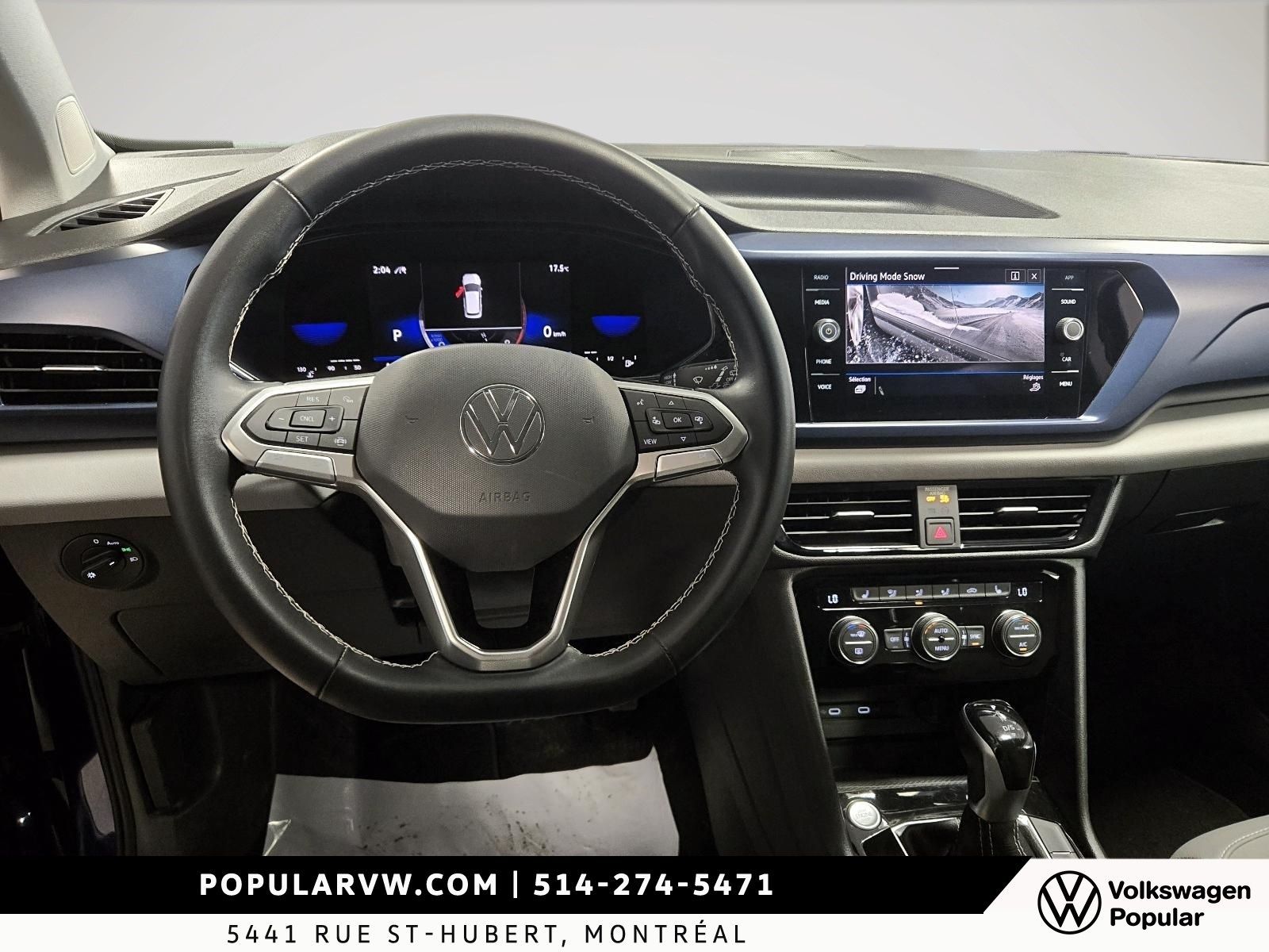 2022 Volkswagen Taos Comfortline 4Motion Low Kilometer!