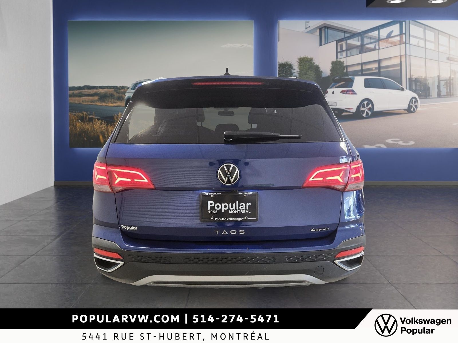 2022 Volkswagen Taos Comfortline 4Motion Low Kilometer!