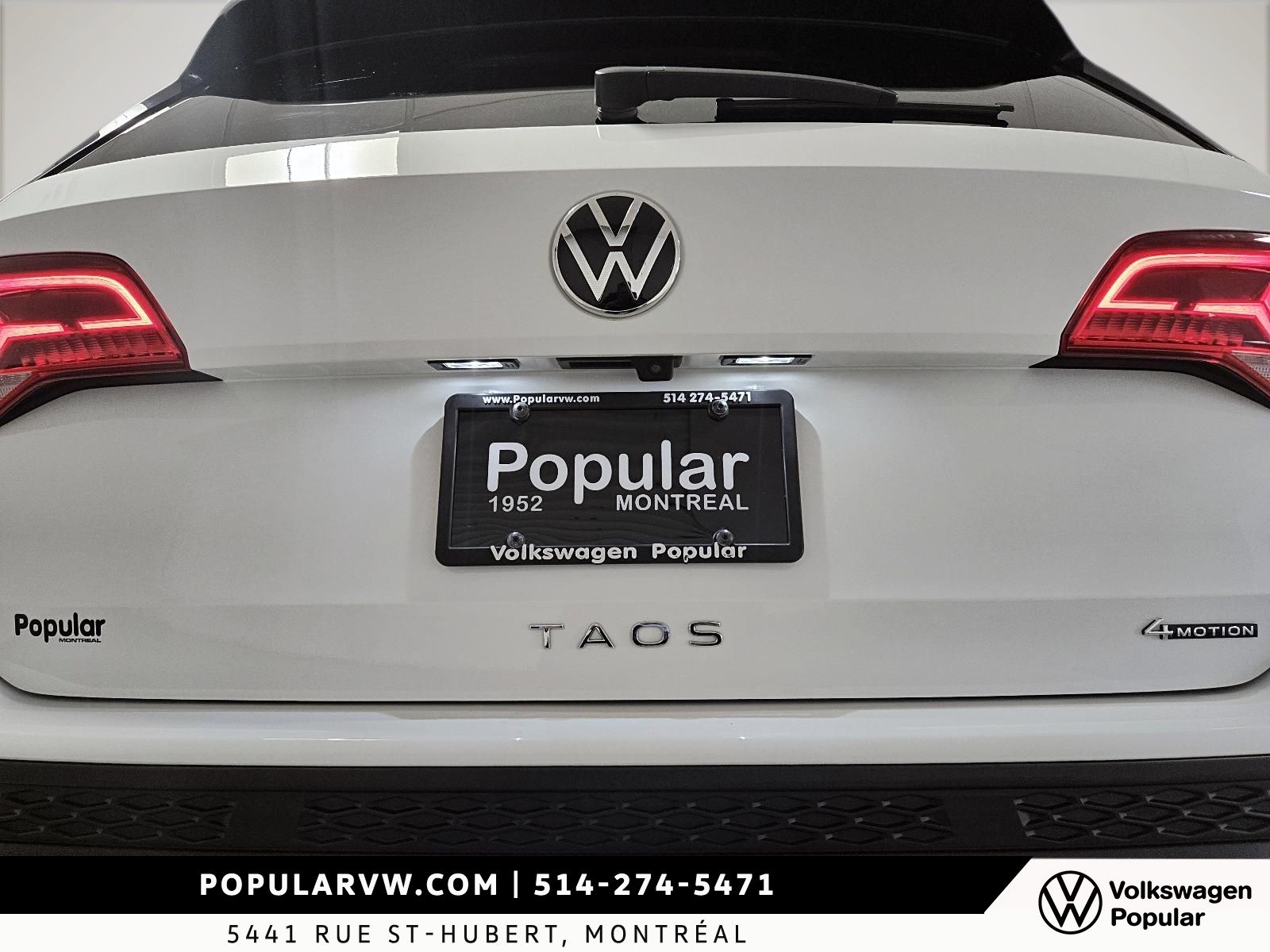 Volkswagen Taos Comfortline 4Motion 2022 Toit Panoramique!