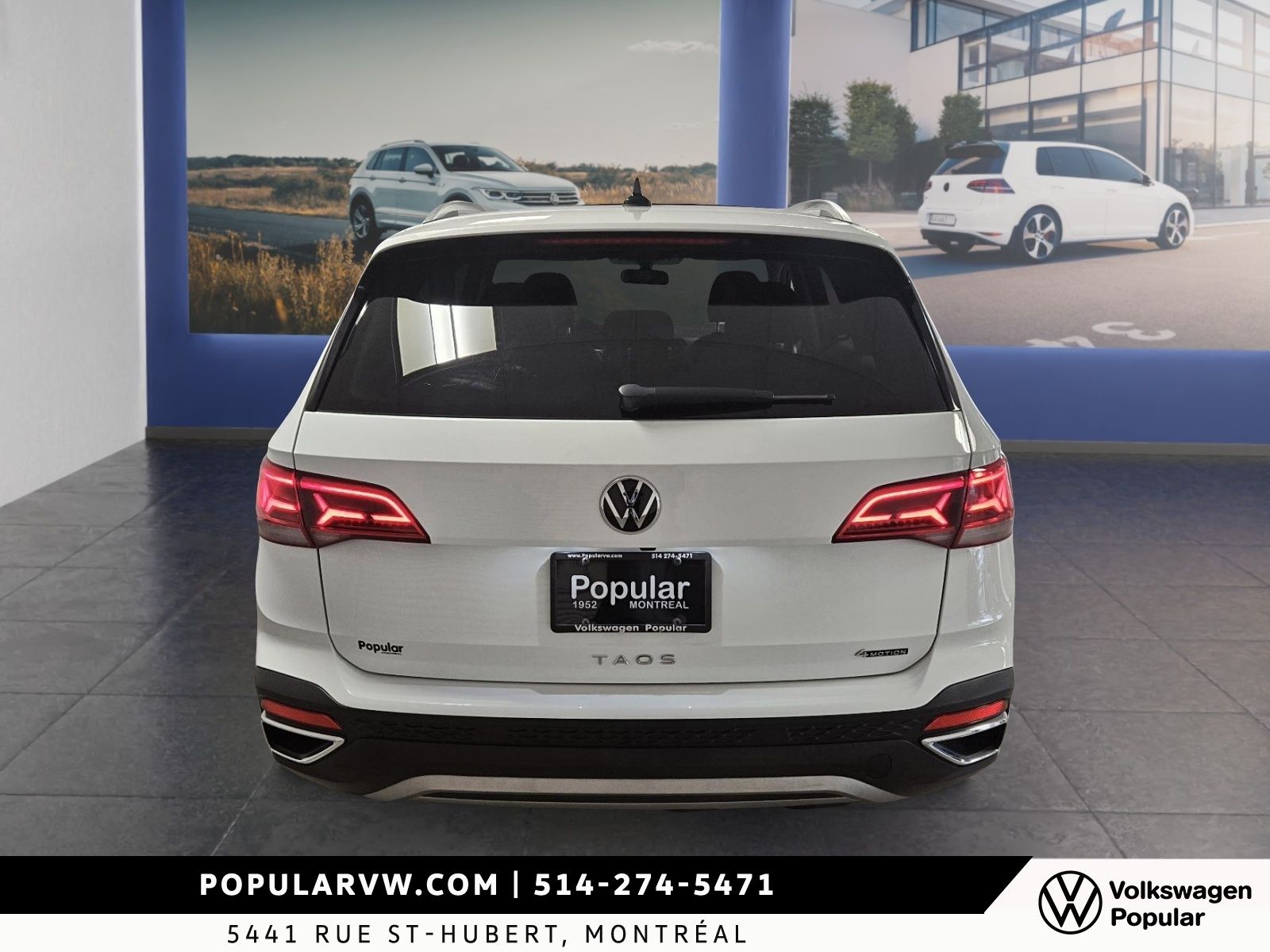 Volkswagen Taos Comfortline 4Motion 2022 Toit Panoramique!