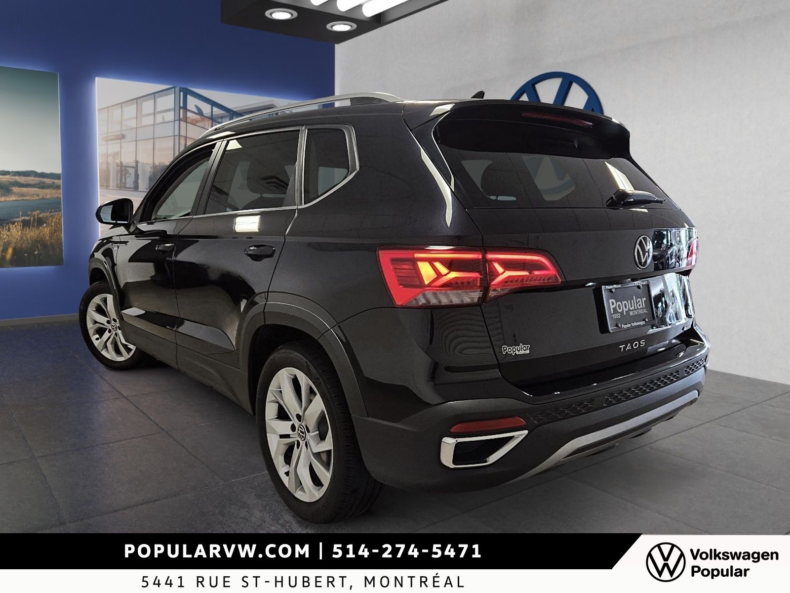 Volkswagen Taos Comfortline 2022 4Motion + Toit Ouvrant Panoramique!