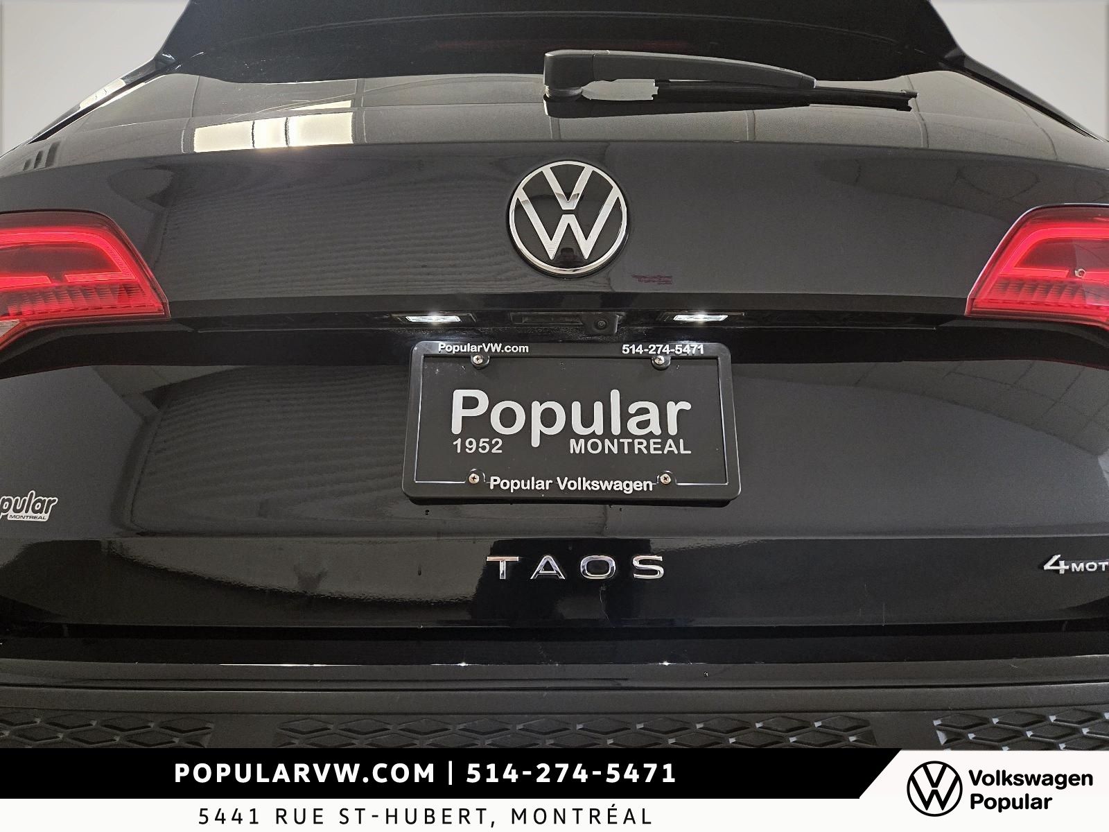 Volkswagen Taos Comfortline 2022 4Motion + Toit Ouvrant Panoramique!