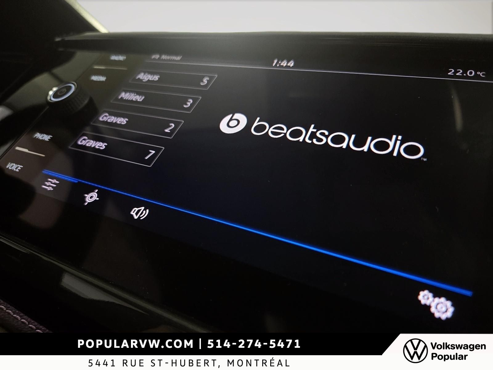 Volkswagen Taos Highline 2022 Système BeatsAudio® & App-Connect
