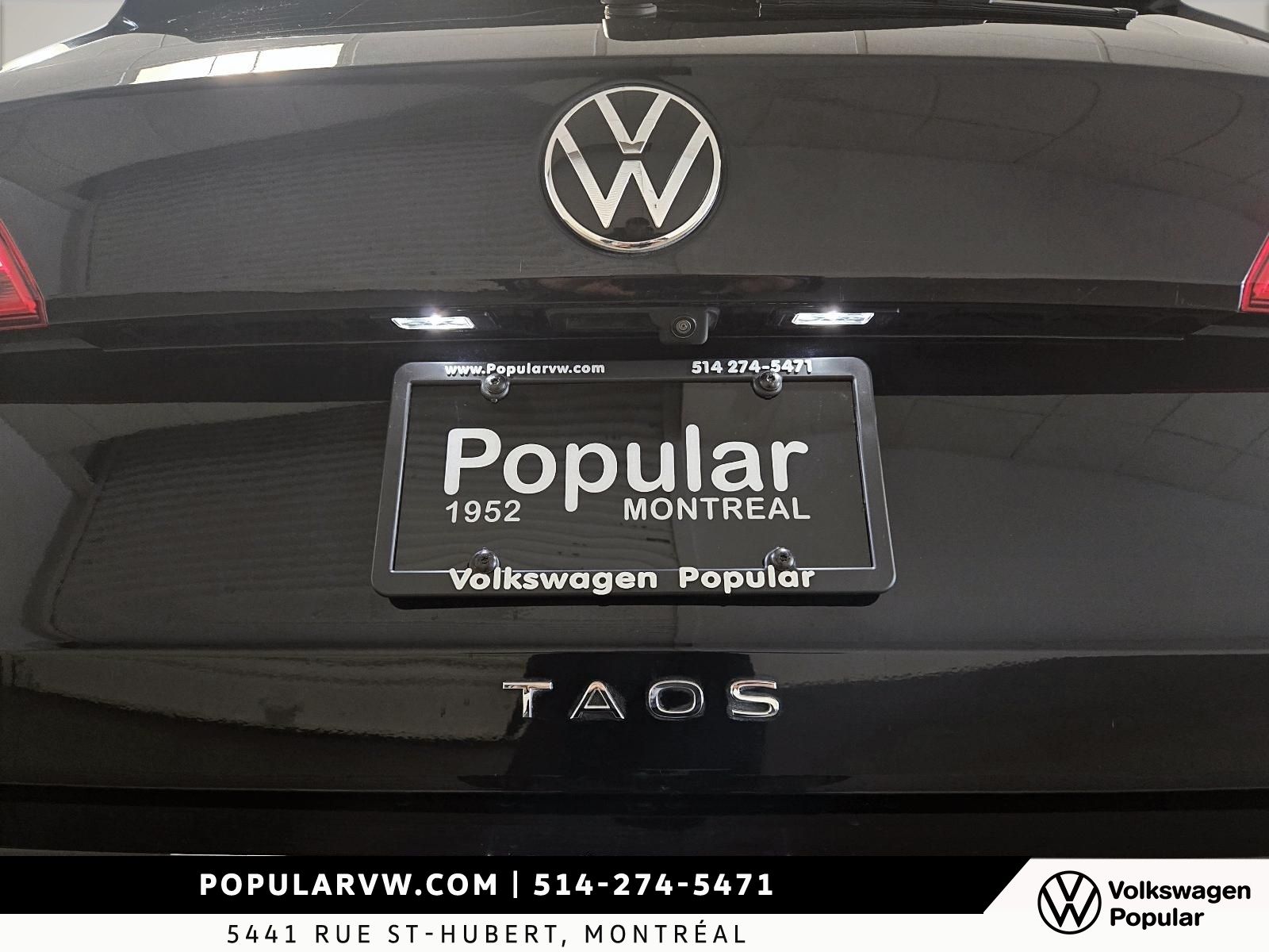 Volkswagen Taos Trendline 4Motion 2022 Sièges Chauffants & App-Connect!