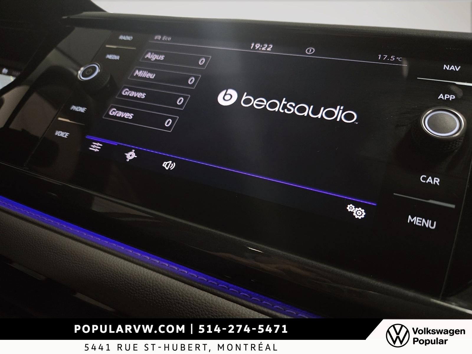 Volkswagen Taos Highline 2022 Démarreur à À Distance & Système BeatsAudio®