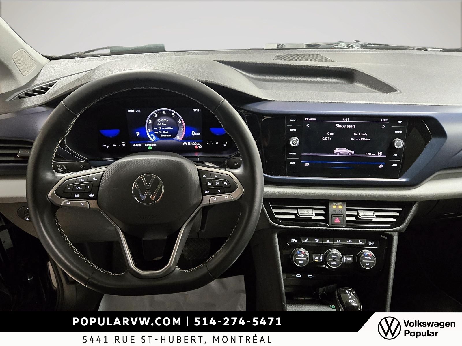 Volkswagen Taos Comfortline 4Motion 2022 Toit Panoramique & Sièges Chauffants!