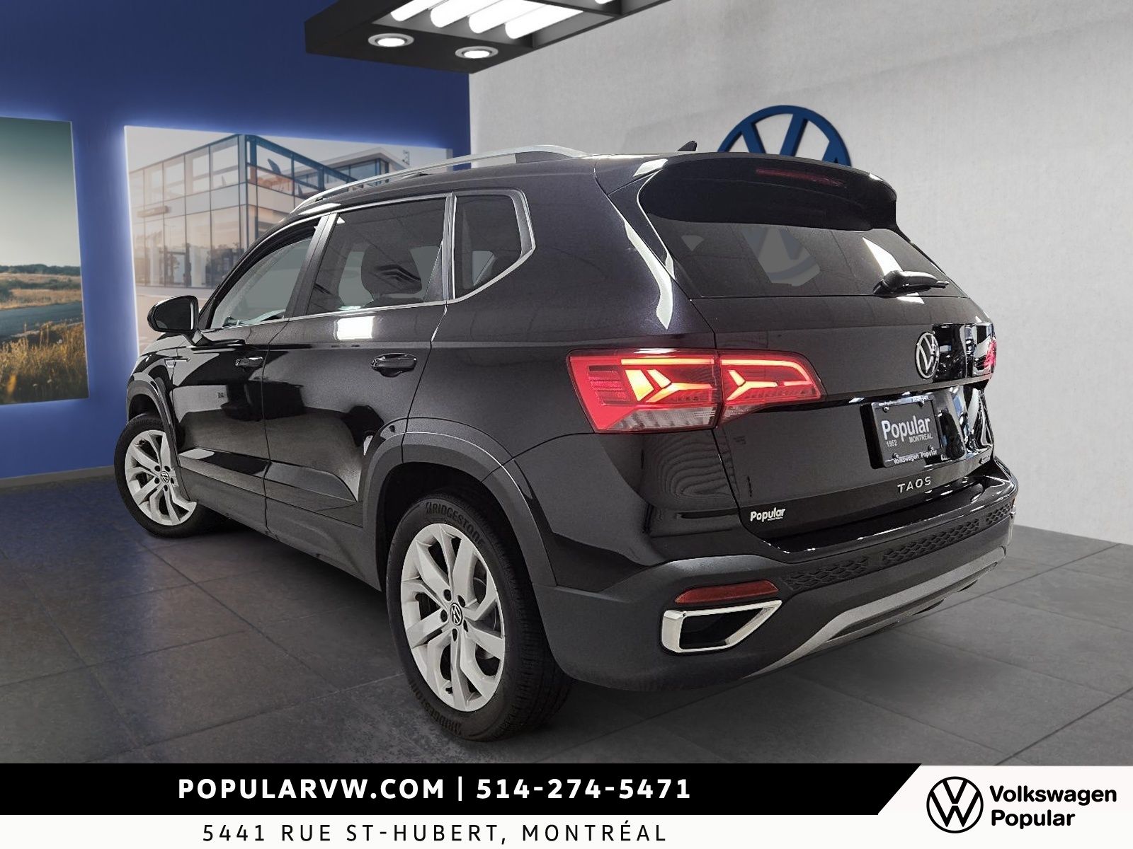 Volkswagen Taos Comfortline 4Motion 2022 Toit Panoramique & Sièges Chauffants!