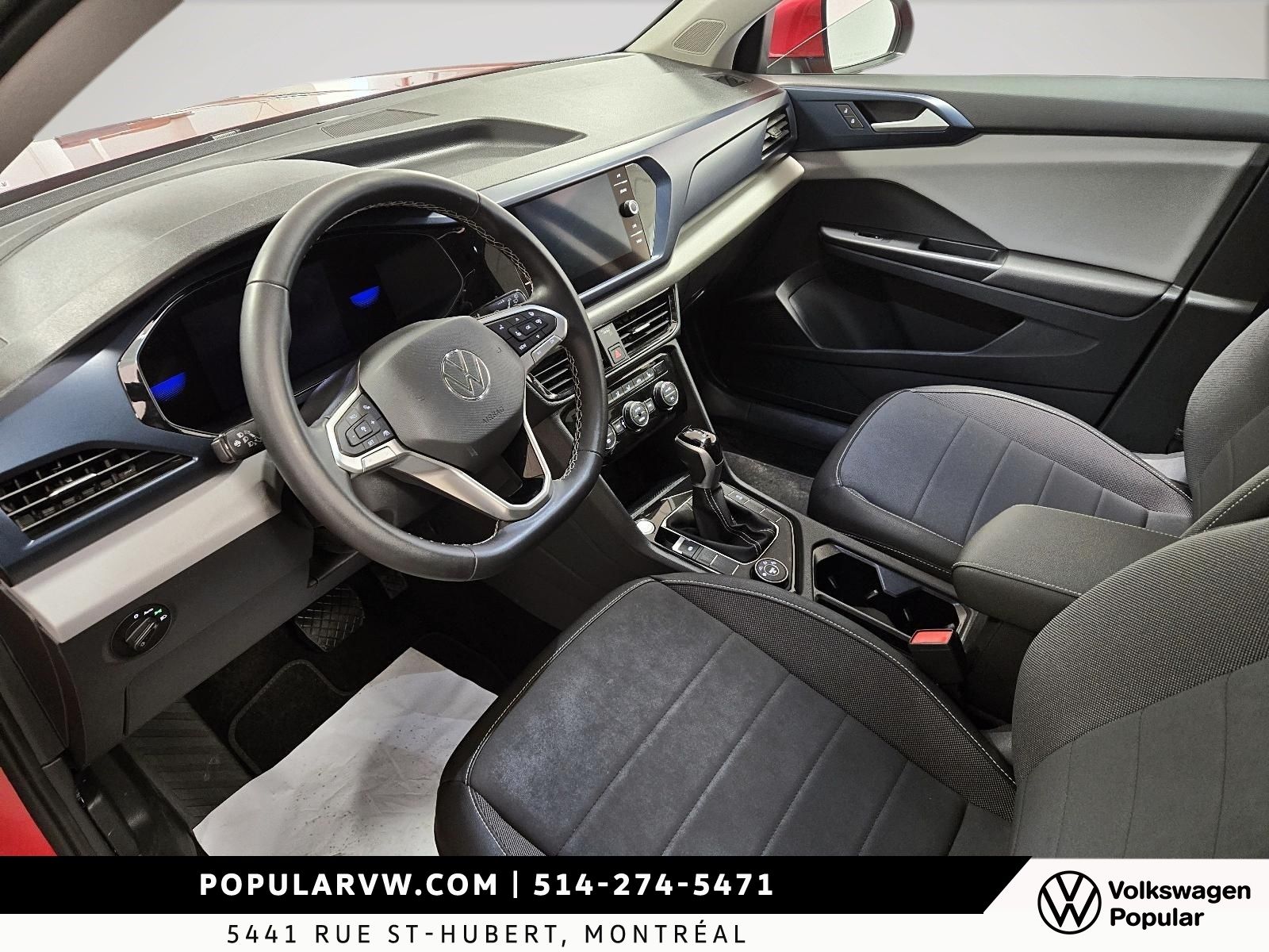2023 Volkswagen Taos Comfortline 4Motion Low Kilometer + Panoramic Sunroof