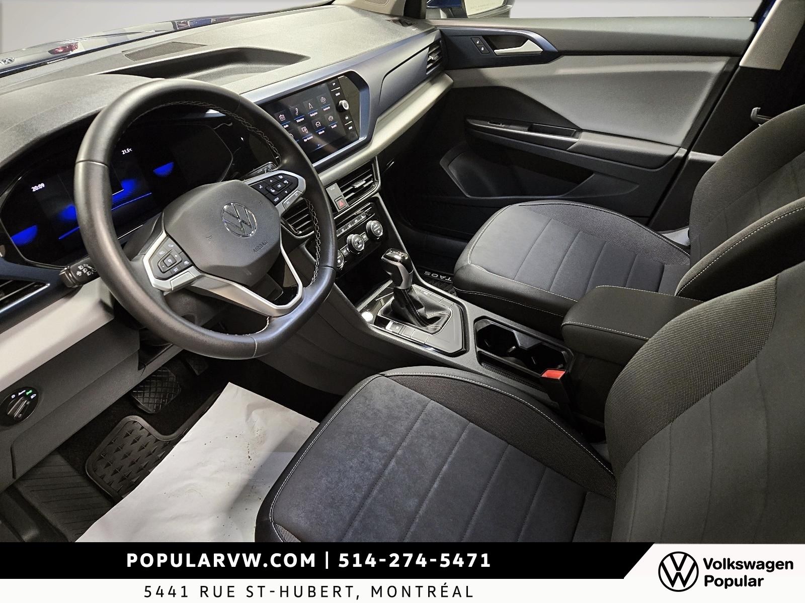 Volkswagen Taos Comforline 2023 Bas Kilométrage + Toit Panoramique!