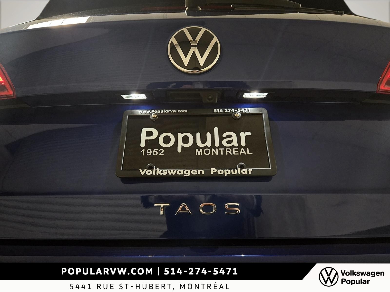 Volkswagen Taos Comforline 2023 Bas Kilométrage + Toit Panoramique!