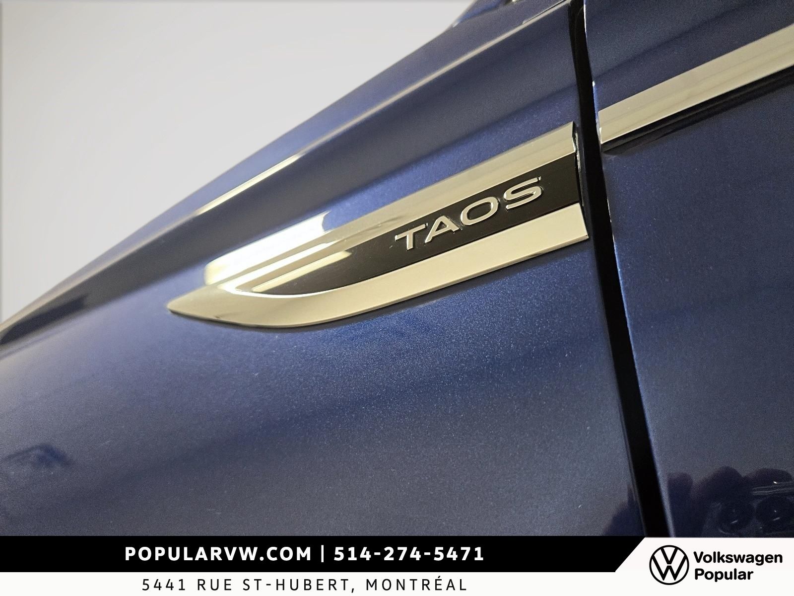 Volkswagen Taos Comforline 2023 Bas Kilométrage + Toit Panoramique!