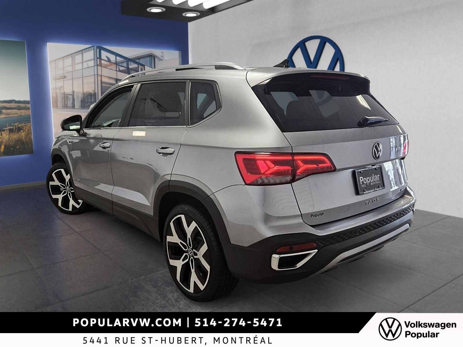 Volkswagen Taos Highline 2023 Jantes Magnum 19P + Démarreur à Distance!