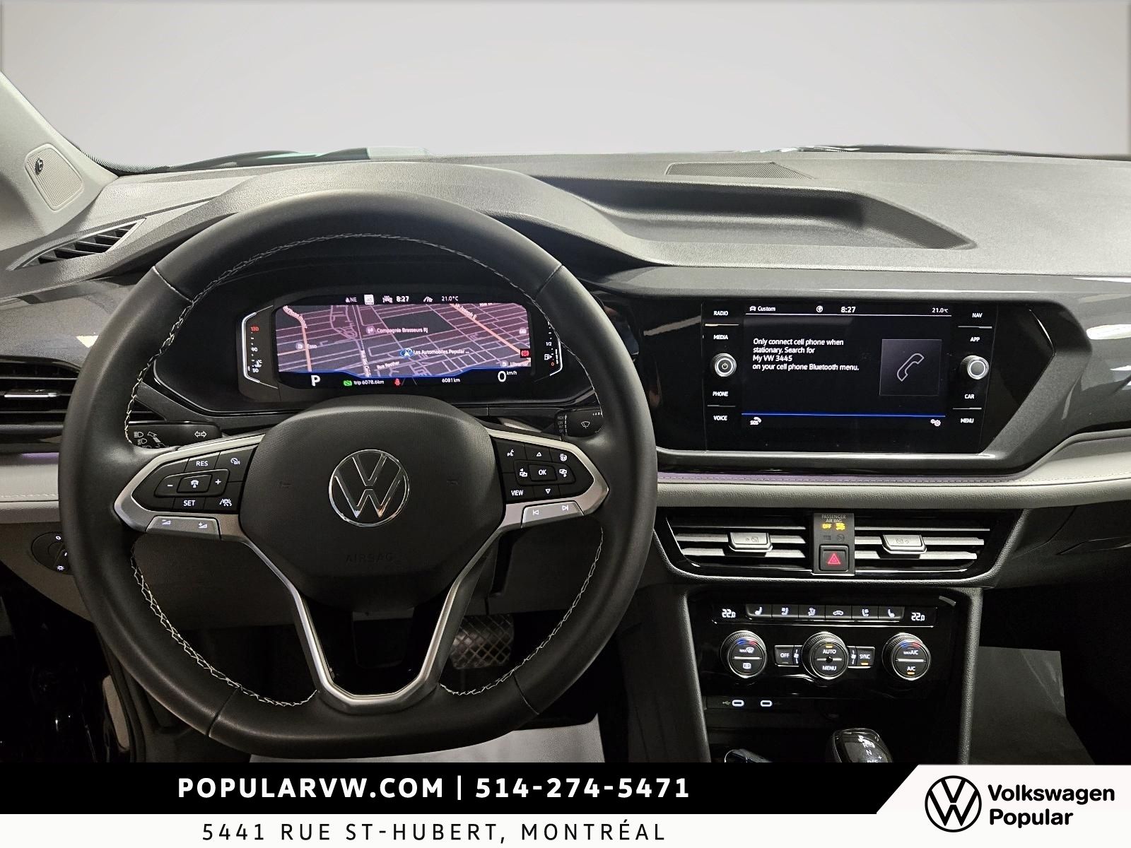Volkswagen Taos Highline 2023 Démarreur à Distance & Volant Chauffant!