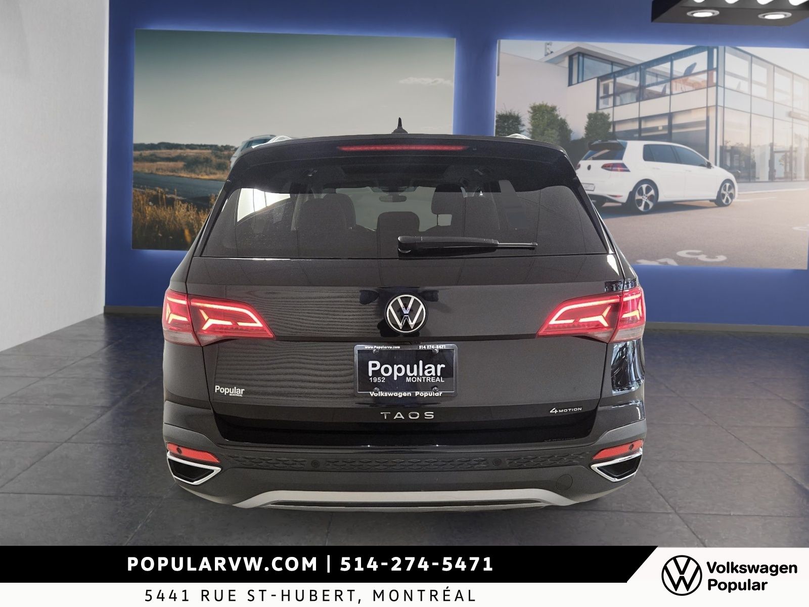 Volkswagen Taos Highline 2023 Démarreur à Distance & Volant Chauffant!