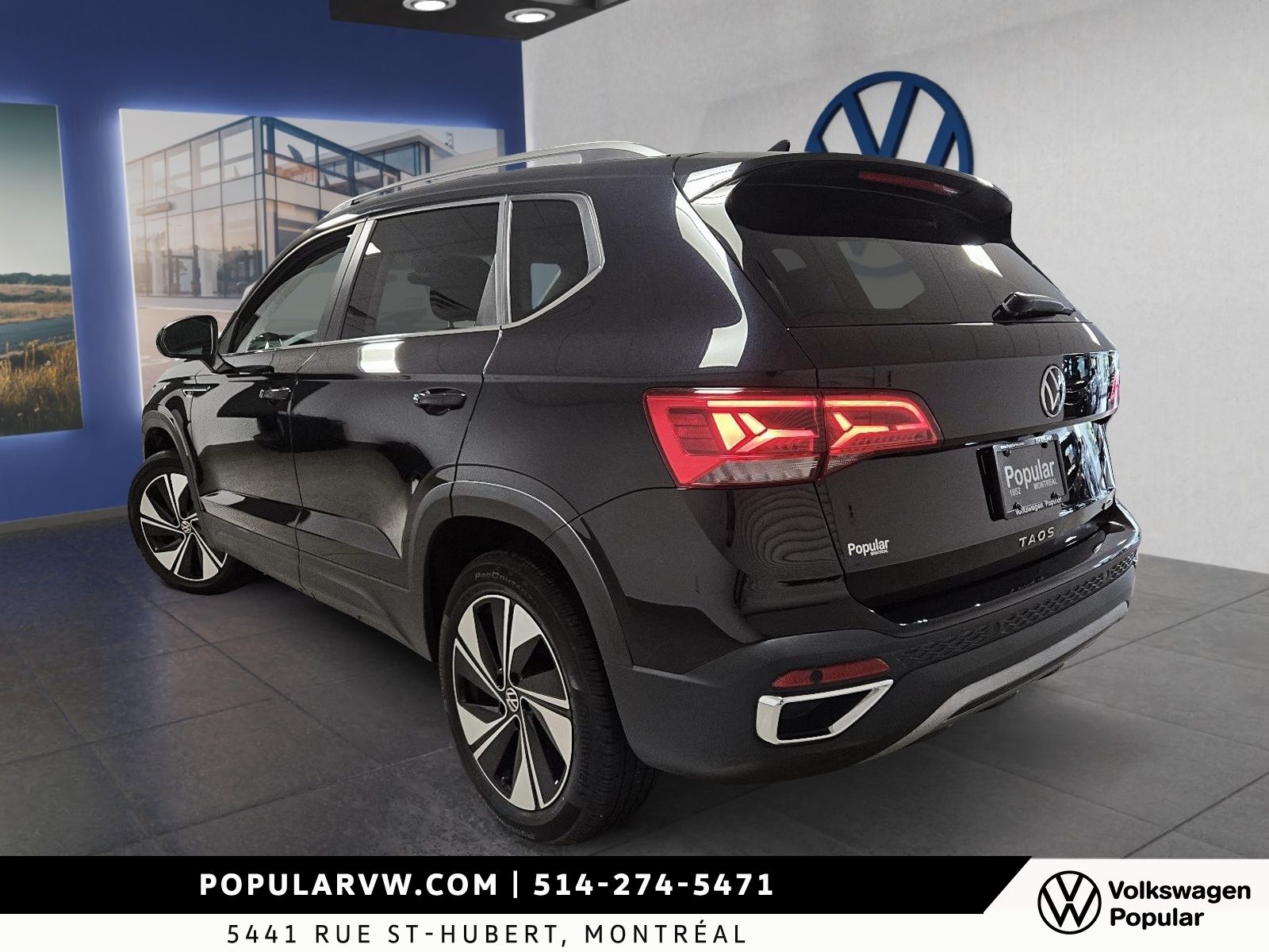 Volkswagen Taos Highline 2023 Démarreur à Distance & Volant Chauffant!