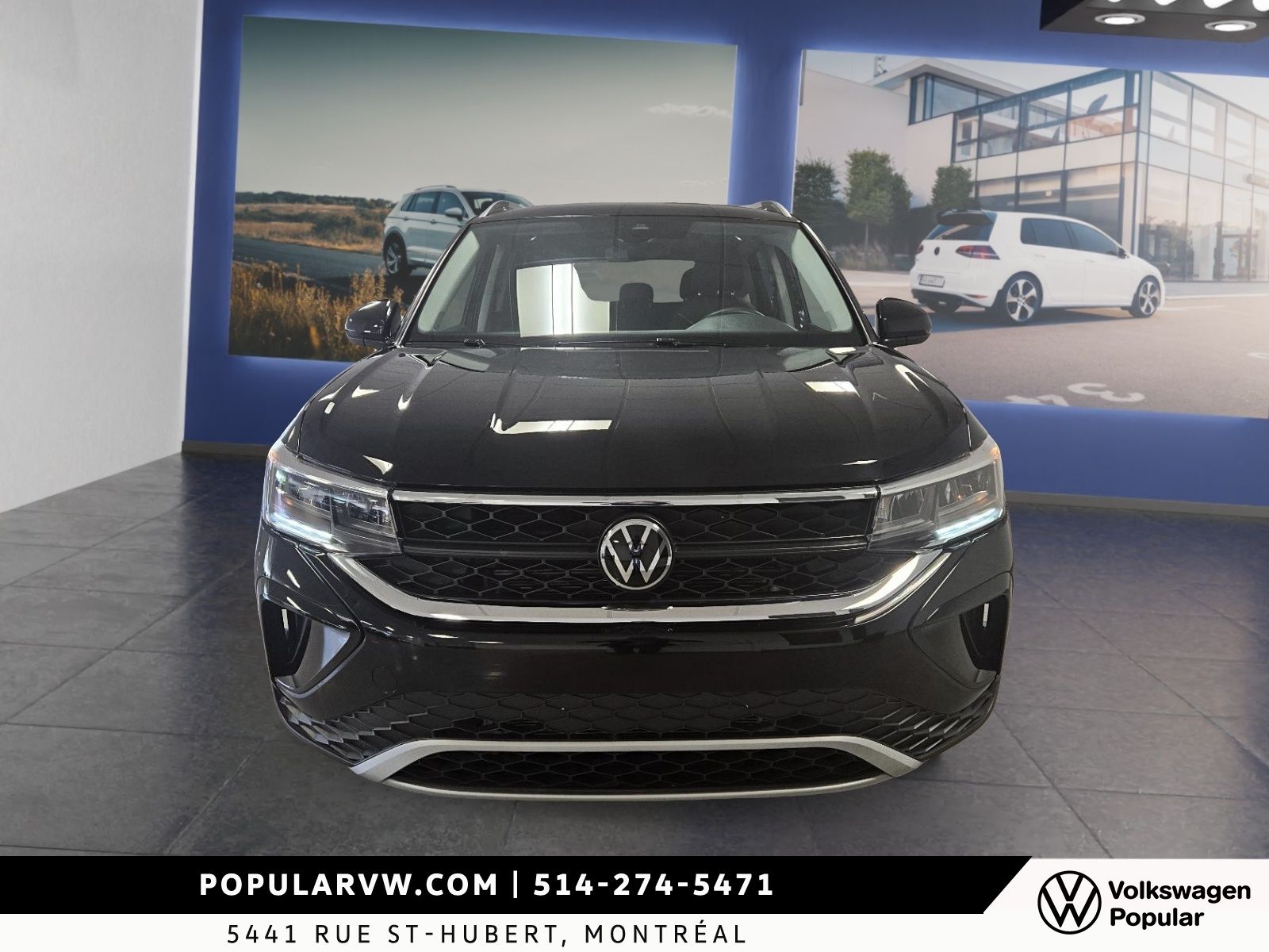 Volkswagen Taos Comfortline 2024 Toit Panoramique & Démarreur à Distance!