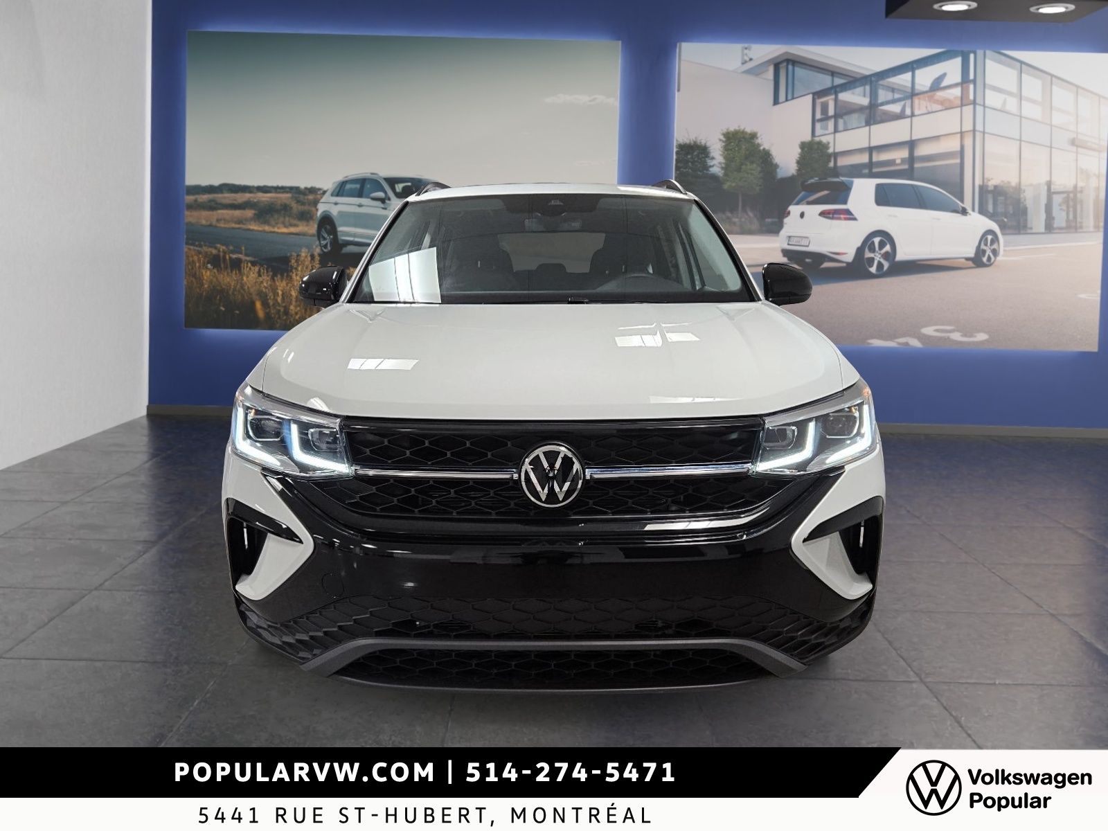 Volkswagen Taos Comfortline Black Edition 2024 Toit Panoramique & App-Connect!