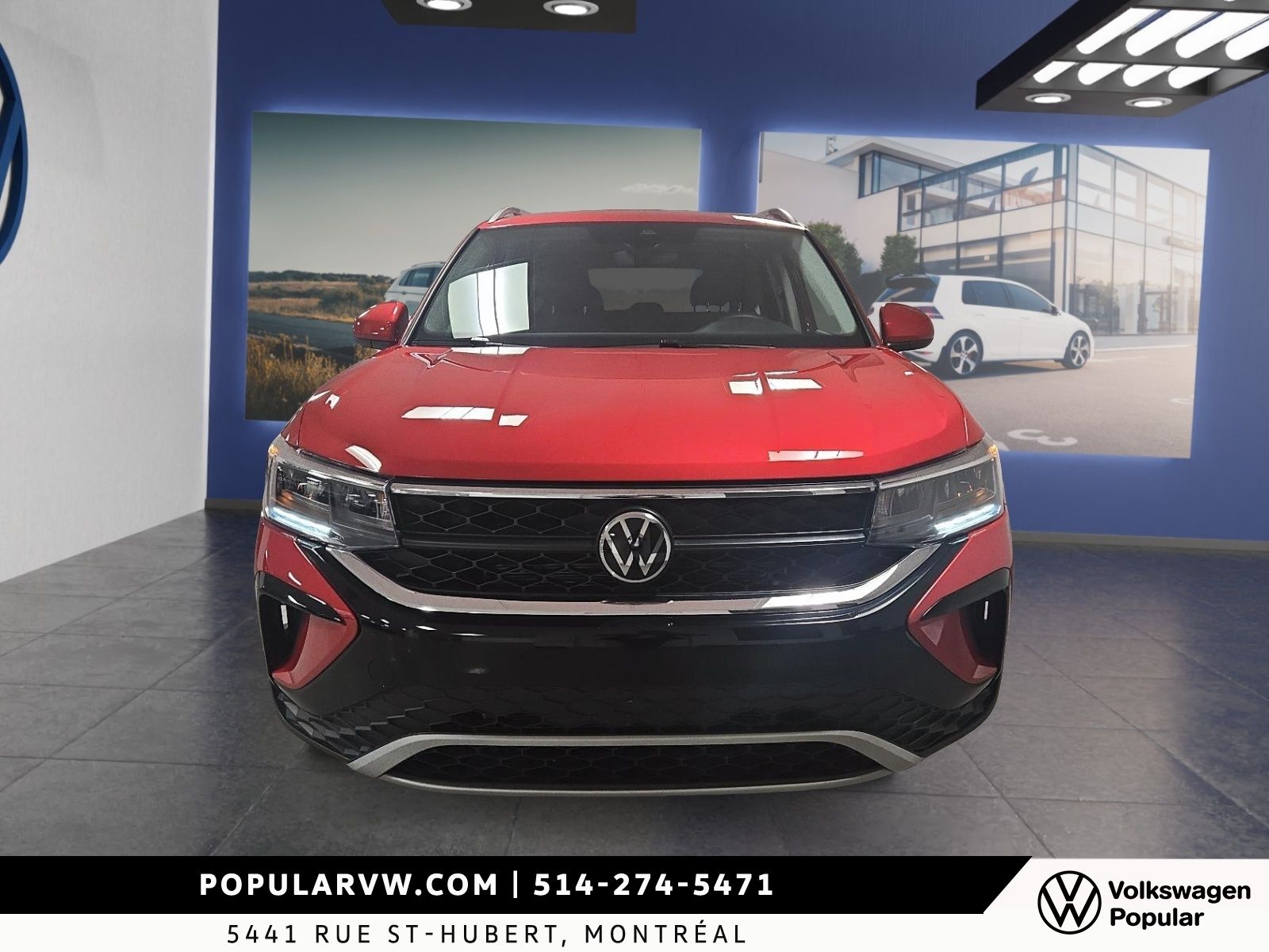 Volkswagen Taos Comfortline 4Motion 2024 Toit Panoramique & Démarreur à Distance!