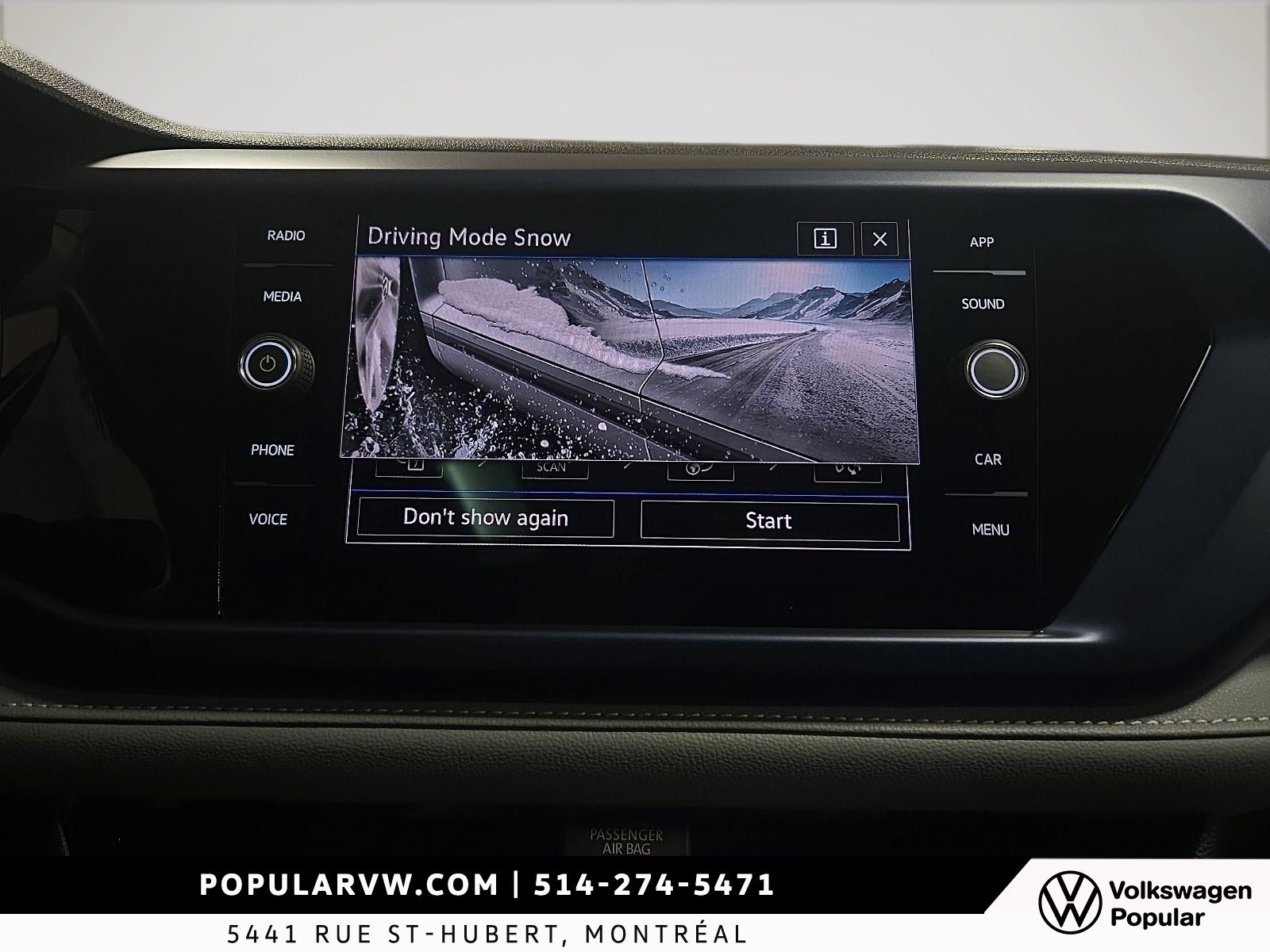 Volkswagen Taos Comfortline 4Motion 2024 Toit Panoramique & Démarreur à Distance!