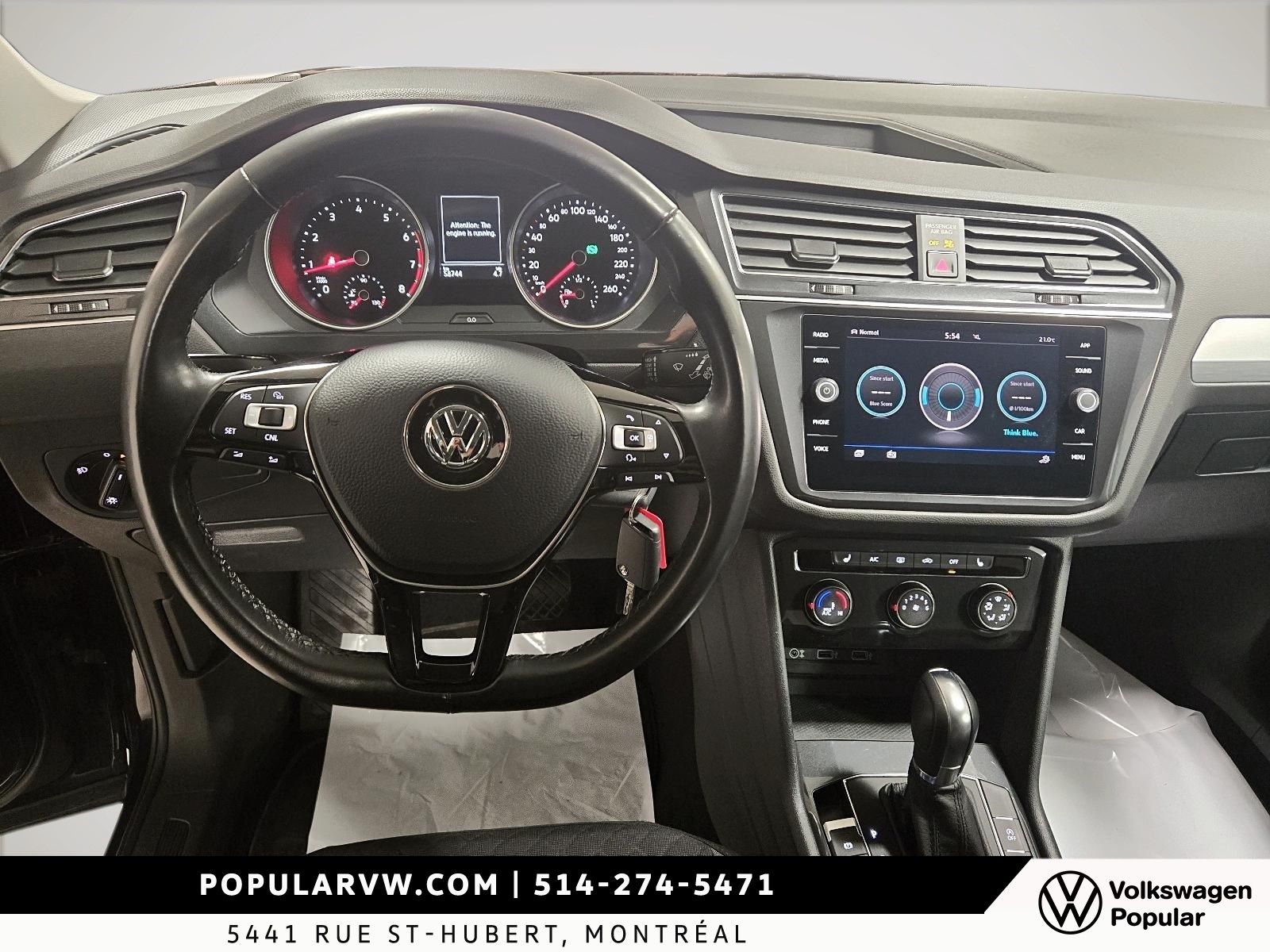 Volkswagen Tiguan Trendline 4Motion 2018 Sièges Chauffants & App-Connect!