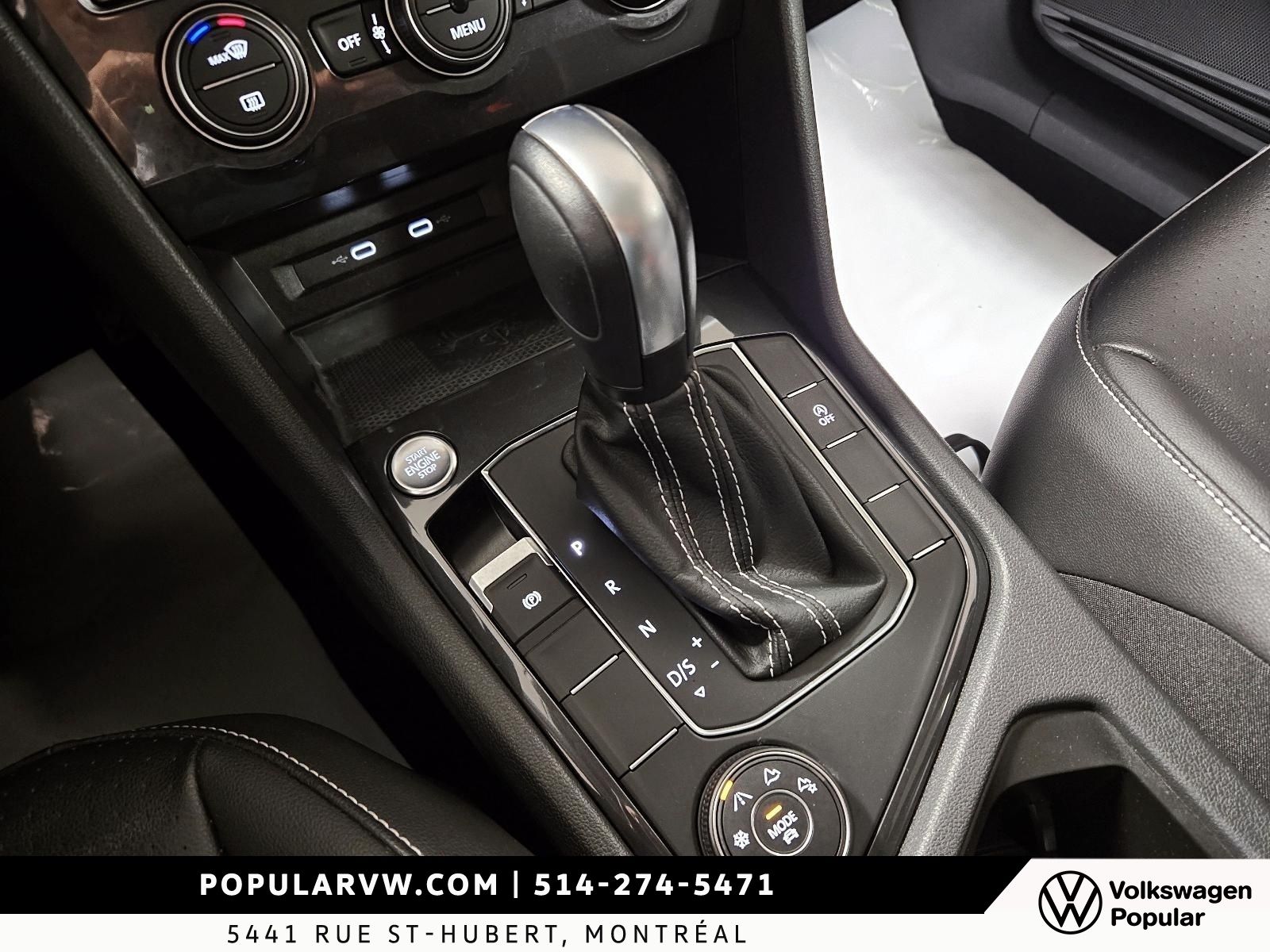 Volkswagen Tiguan Comfortline 2021 Bas Kilométrage & Toit Panoramique!